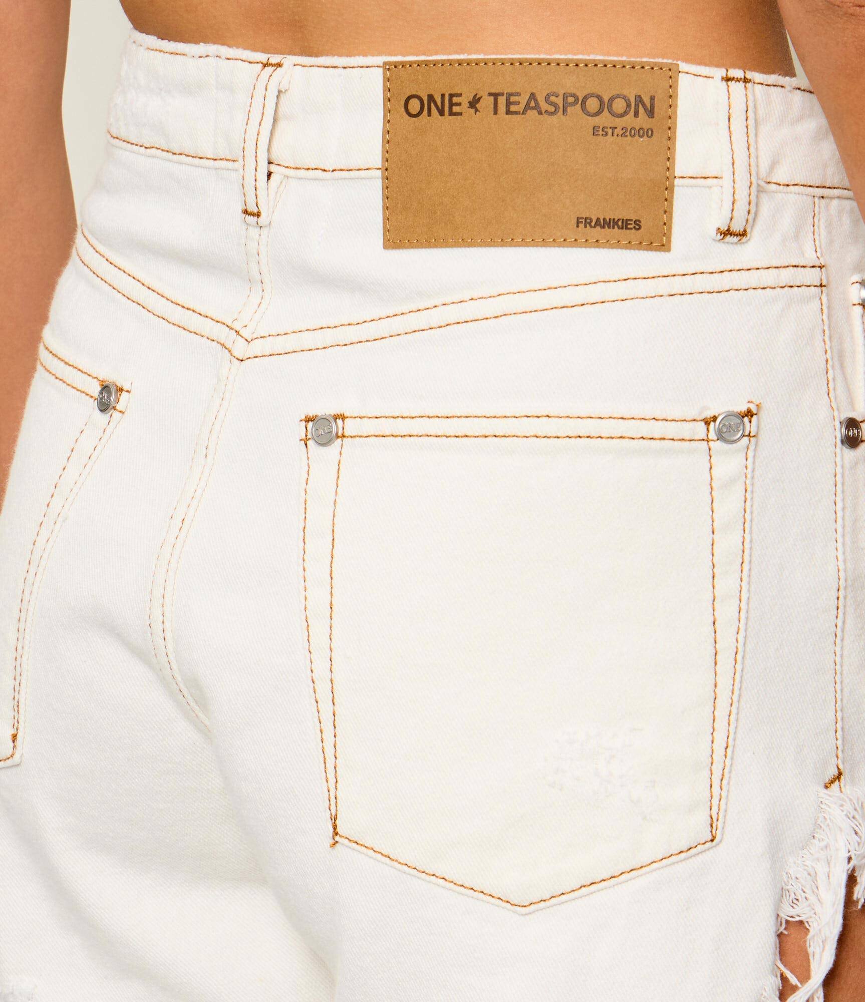 One Teaspoon De blugi pantaloni scurți Frankies | regular fit | high waist