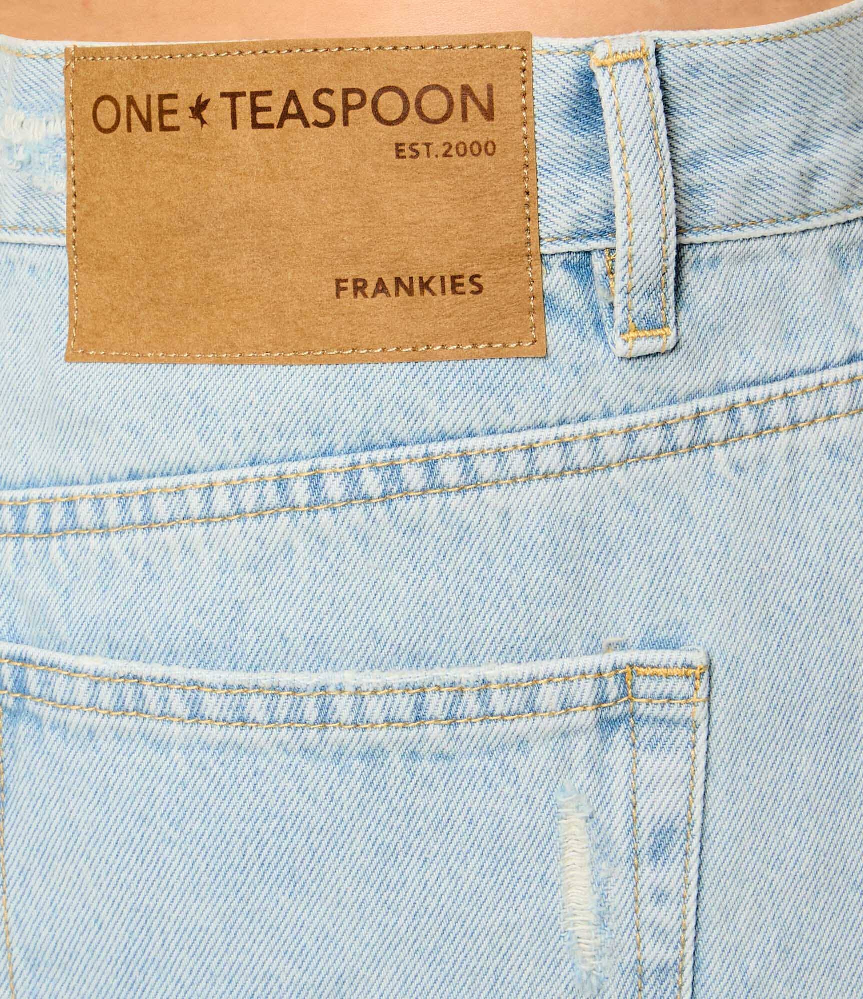 One Teaspoon De blugi pantaloni scurți Frankies | Relaxed fit | low waist