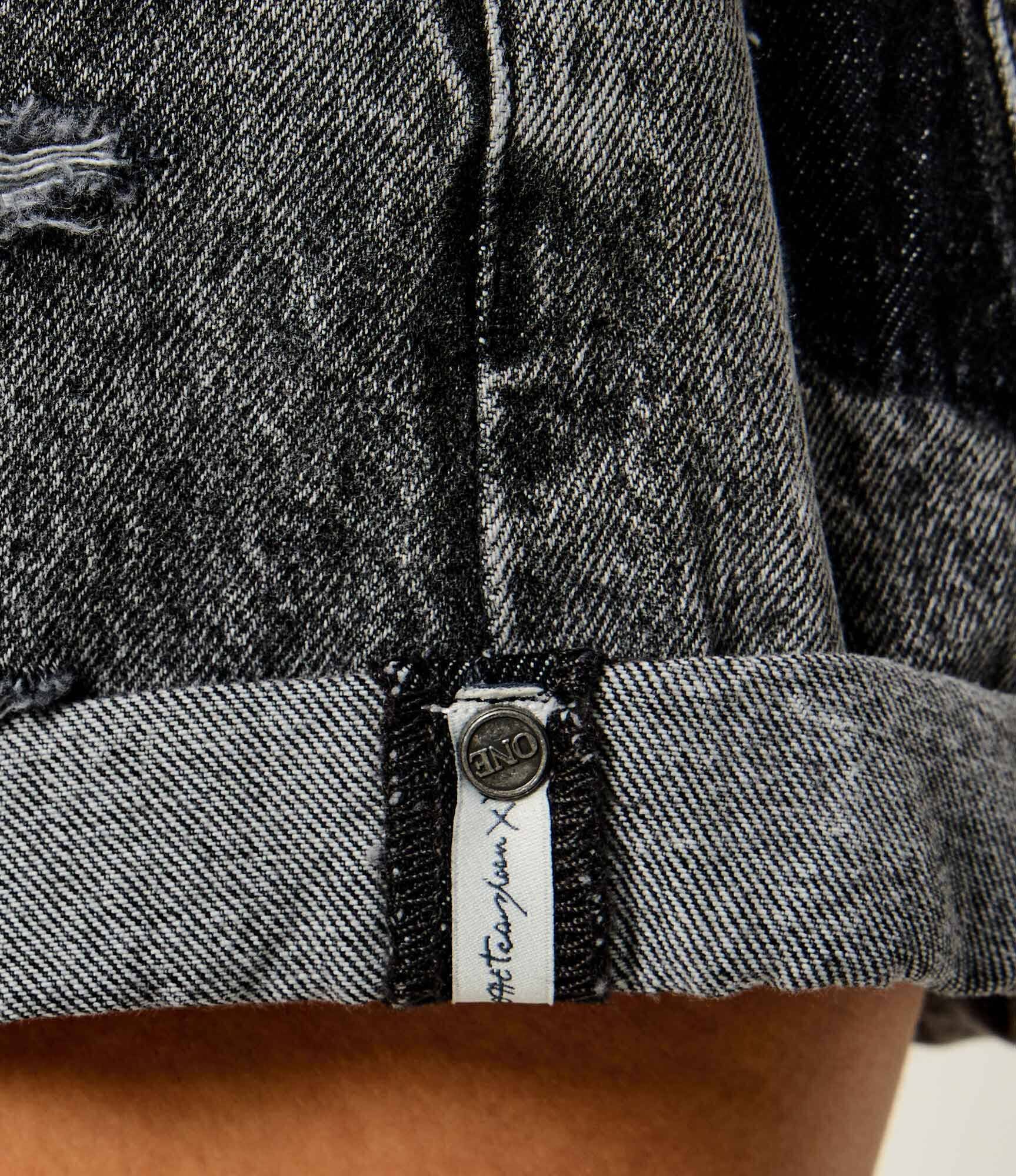 One Teaspoon De blugi pantaloni scurți Long Bandits | Loose fit | low waist