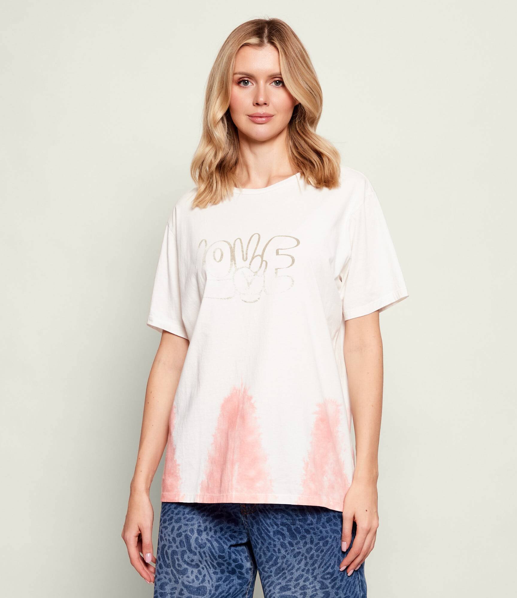 One Teaspoon Tricou | Loose fit