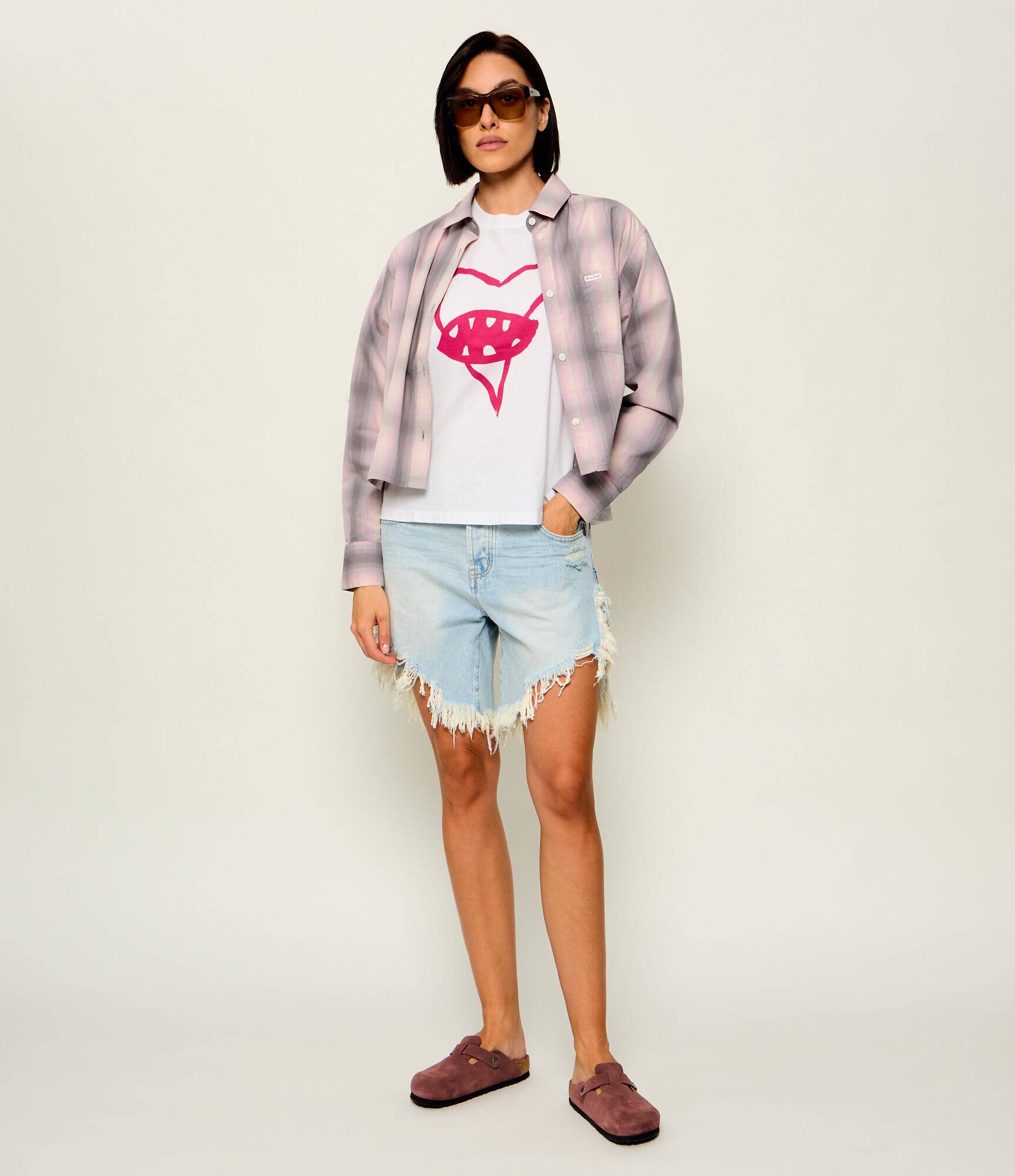 One Teaspoon Tricou Love Bites | Relaxed fit
