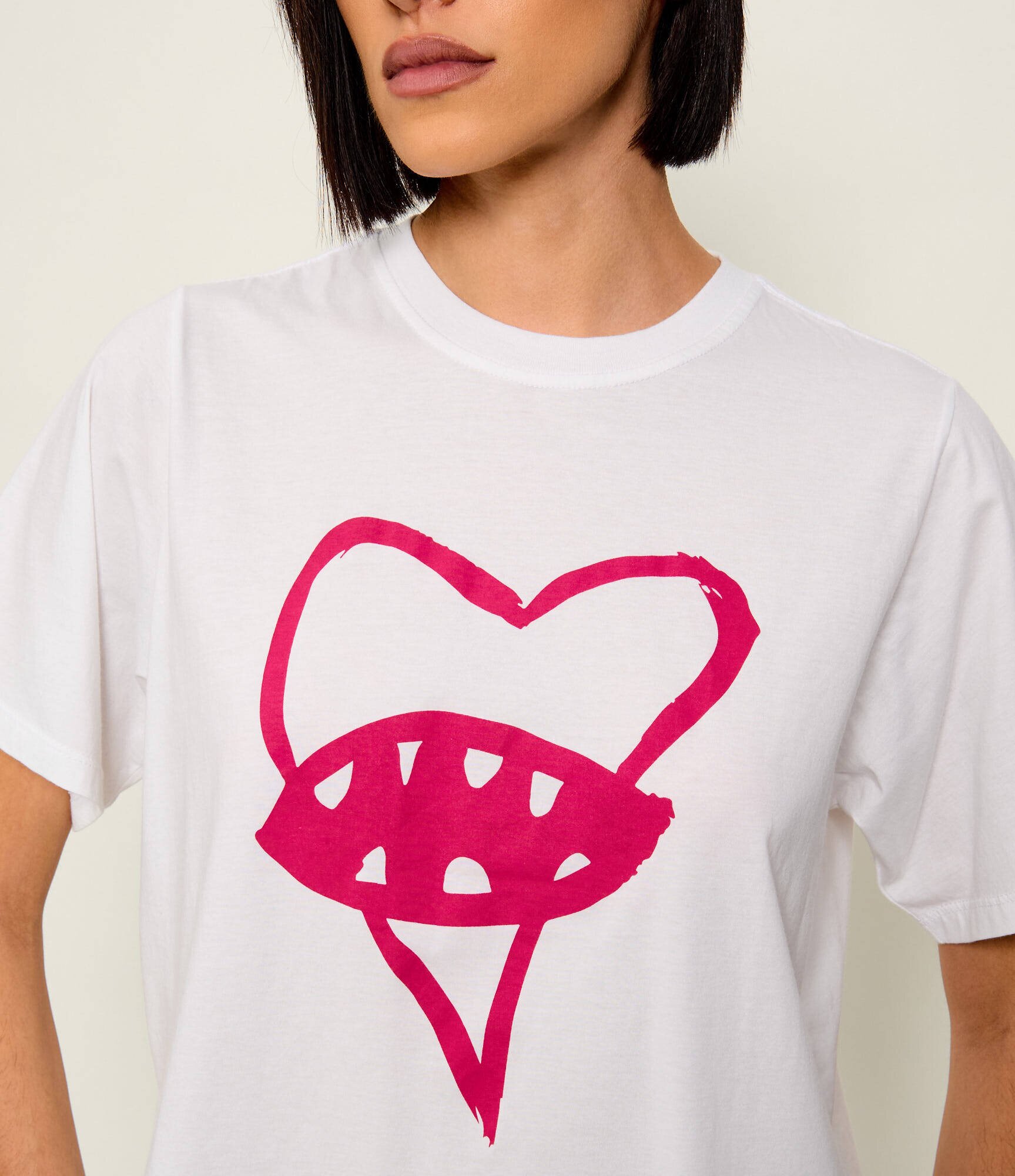 One Teaspoon Tricou Love Bites | Relaxed fit