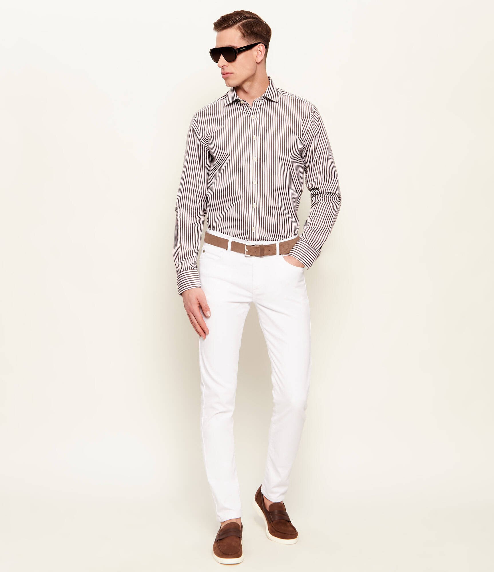 Oscar Jacobson Cămașă Cut Away | Slim Fit