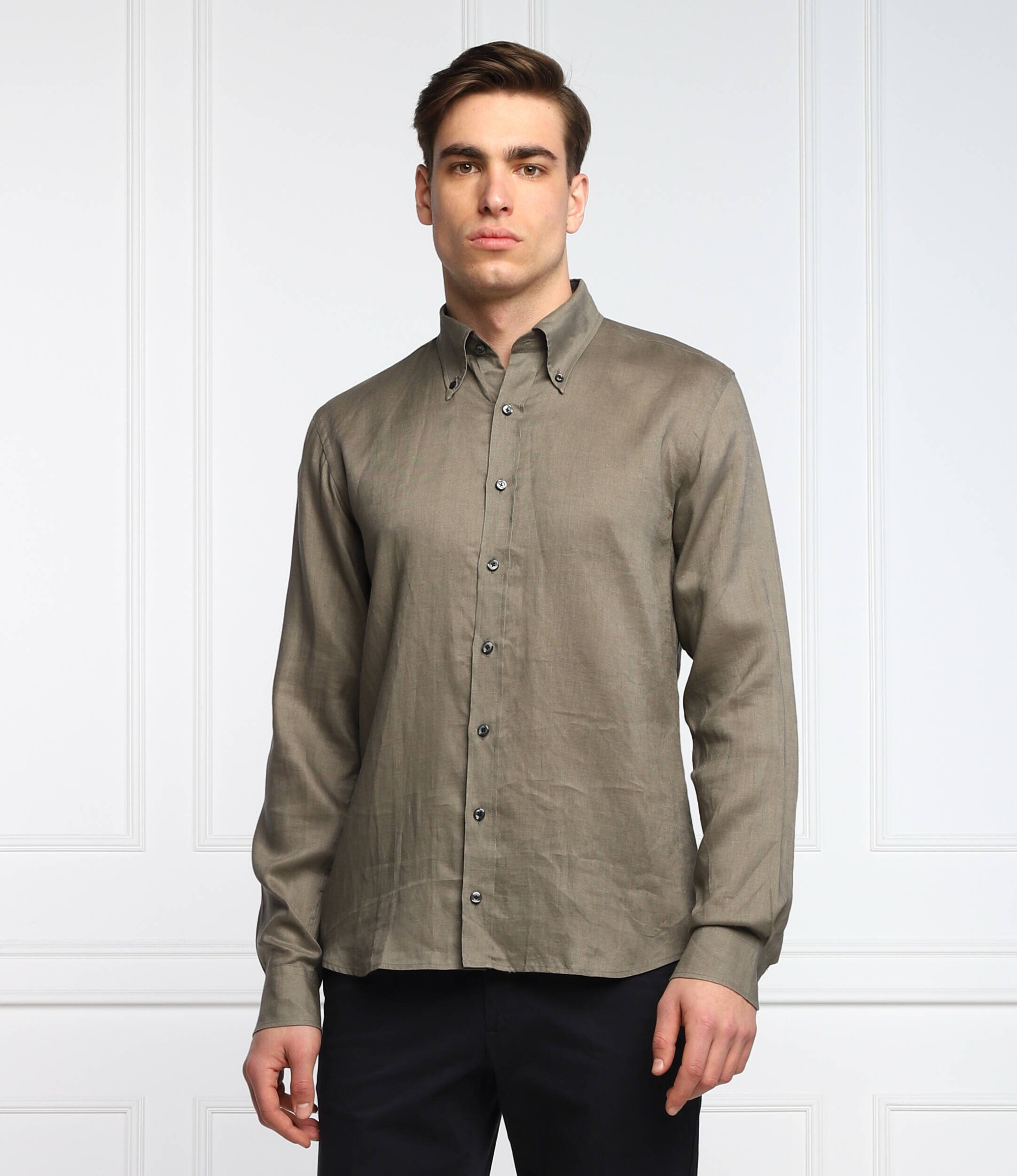 Oscar Jacobson De in cămașă Harry 3 | Slim Fit