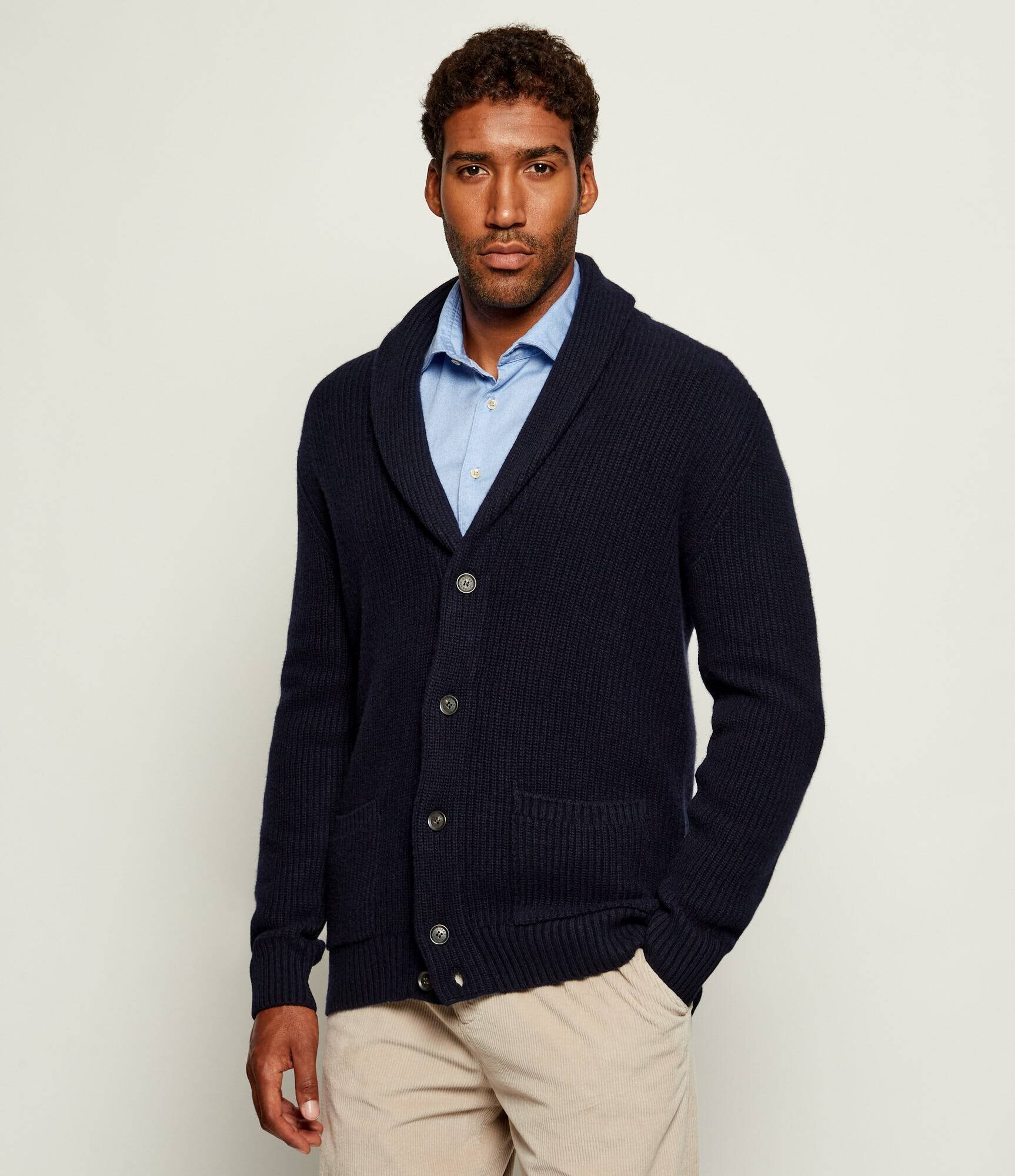Oscar Jacobson De lână cardigan Roland | regular fit