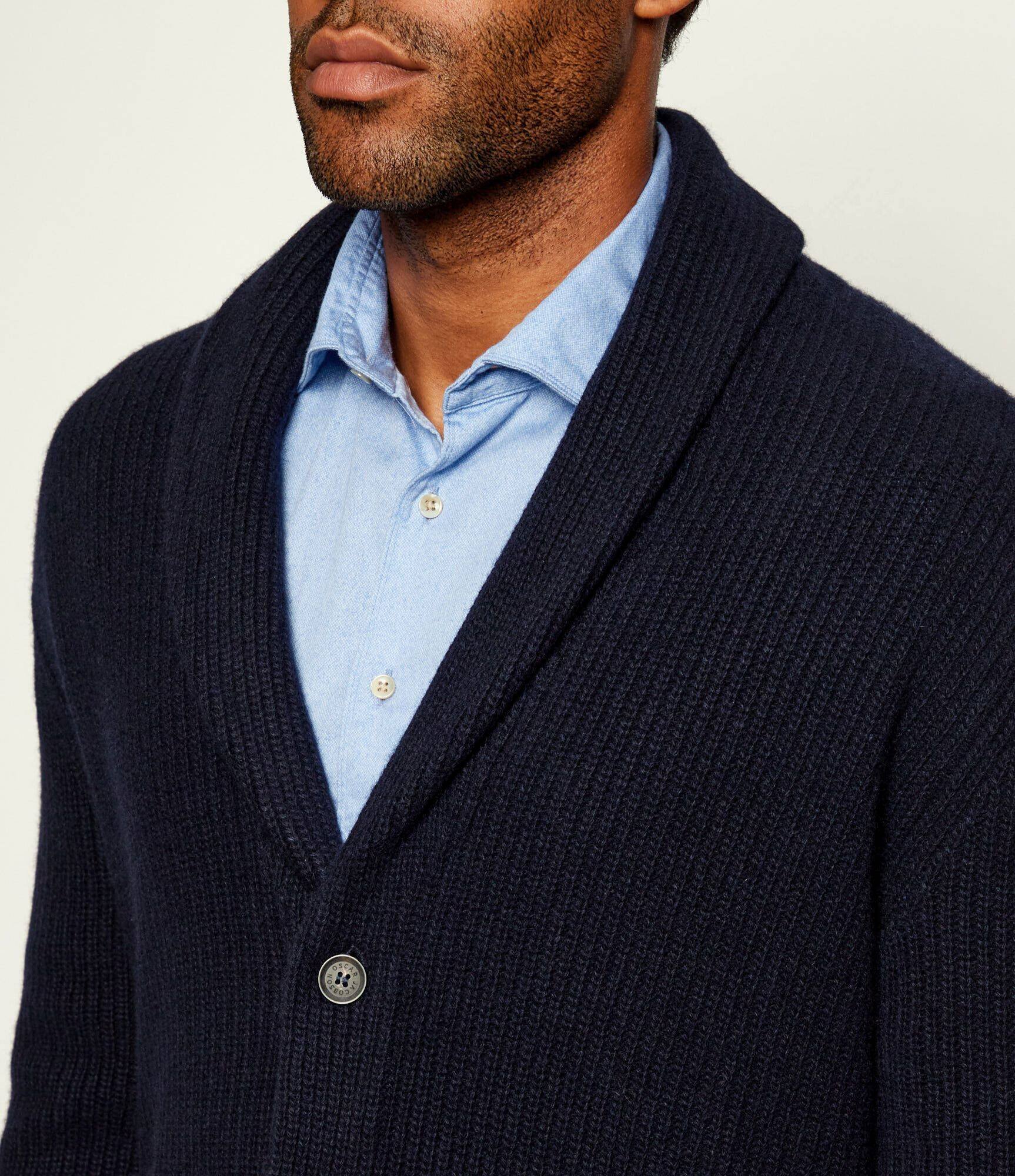 Oscar Jacobson De lână cardigan Roland | regular fit
