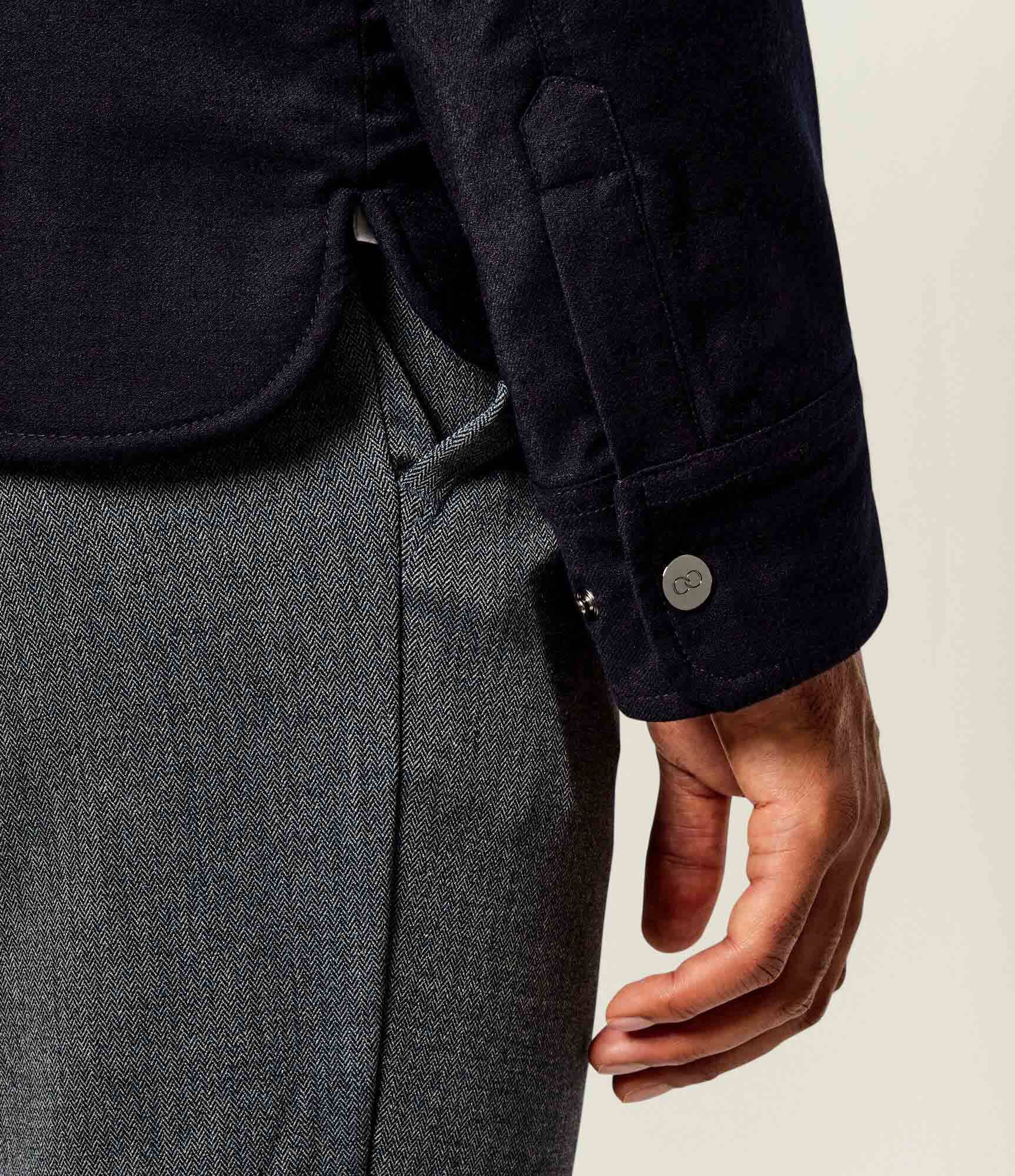 Oscar Jacobson De lână geacă Padded | regular fit