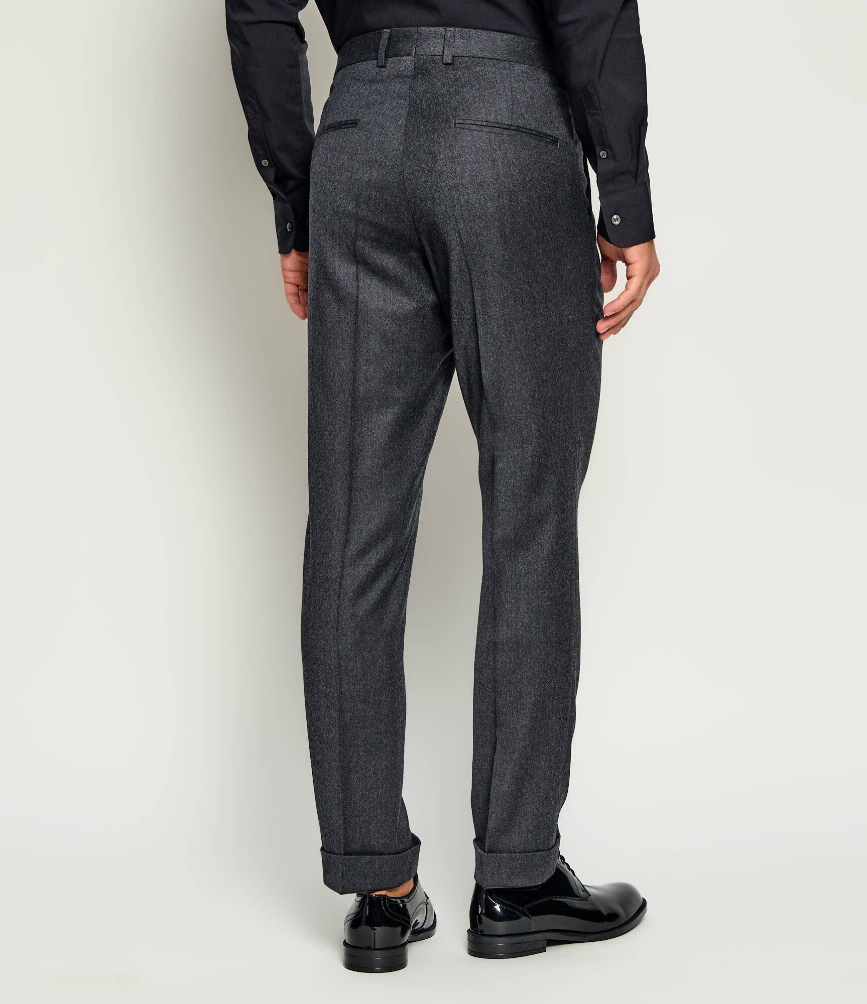 Oscar Jacobson De lână pantaloni chino | regular fit