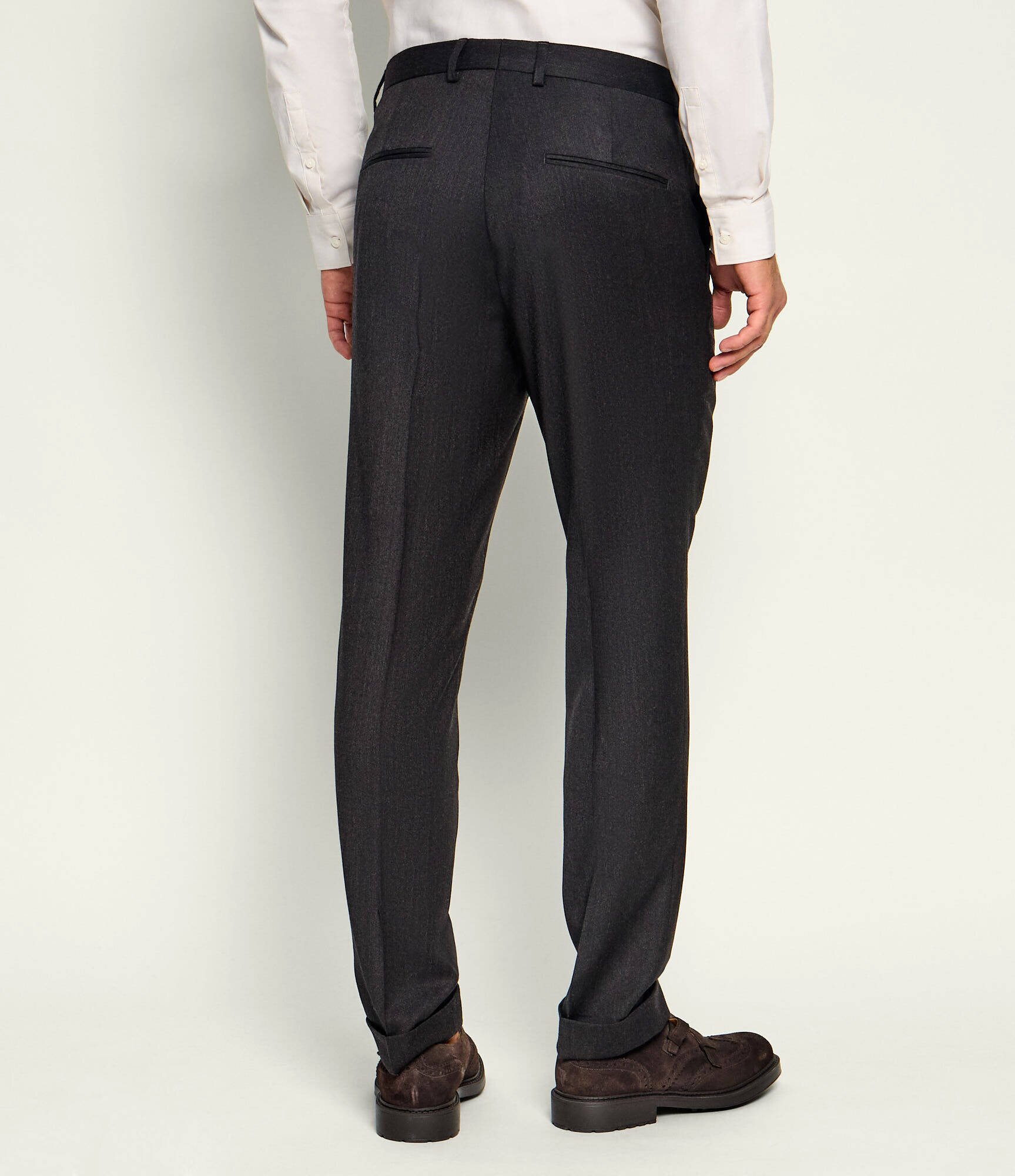 Oscar Jacobson De lână pantaloni chino | regular fit