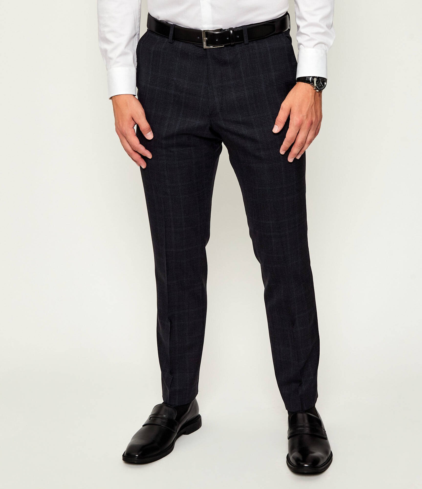 Oscar Jacobson De lână pantaloni Dandy | Regular Fit