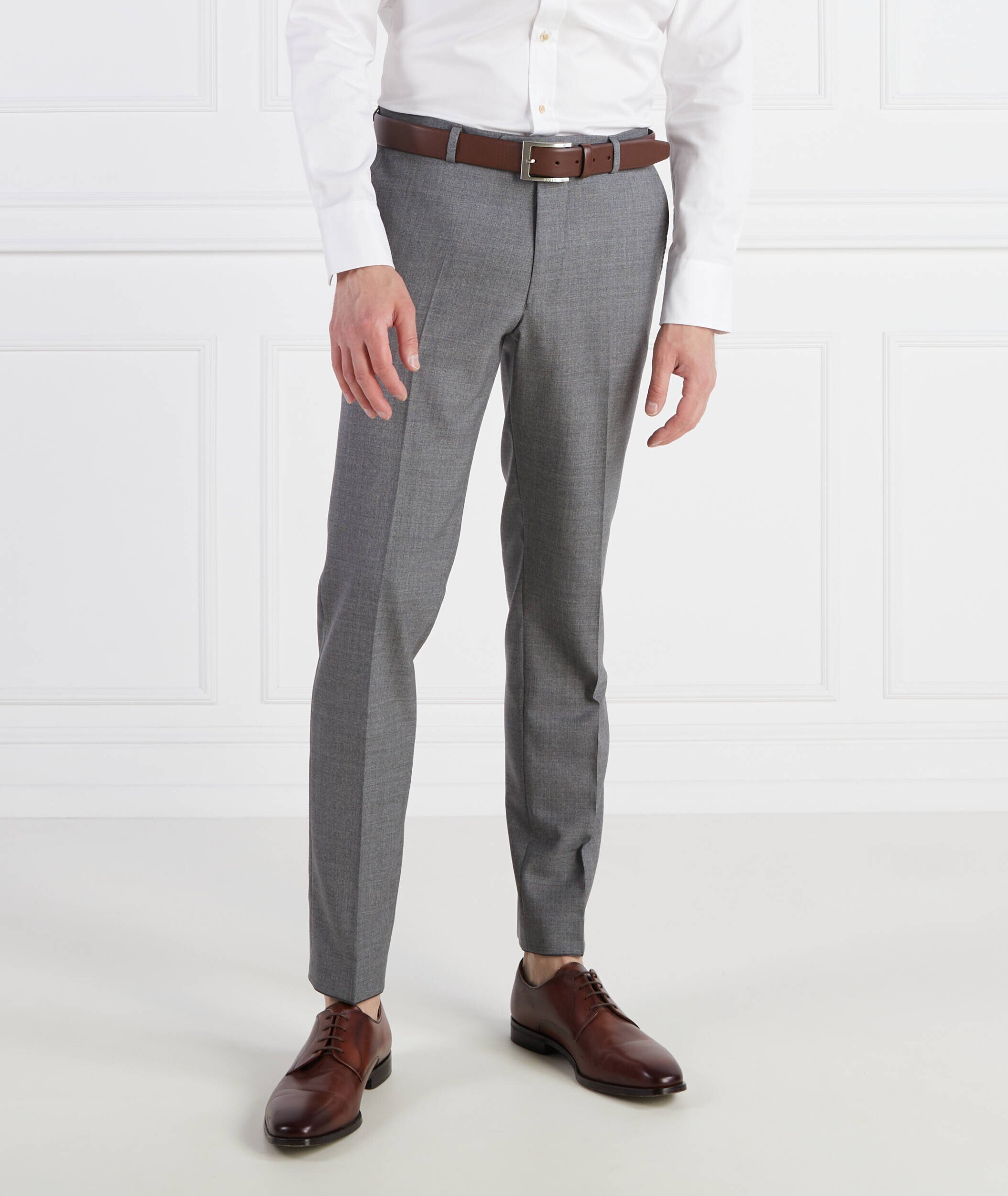 Oscar Jacobson de lână pantaloni denz | regular fit
