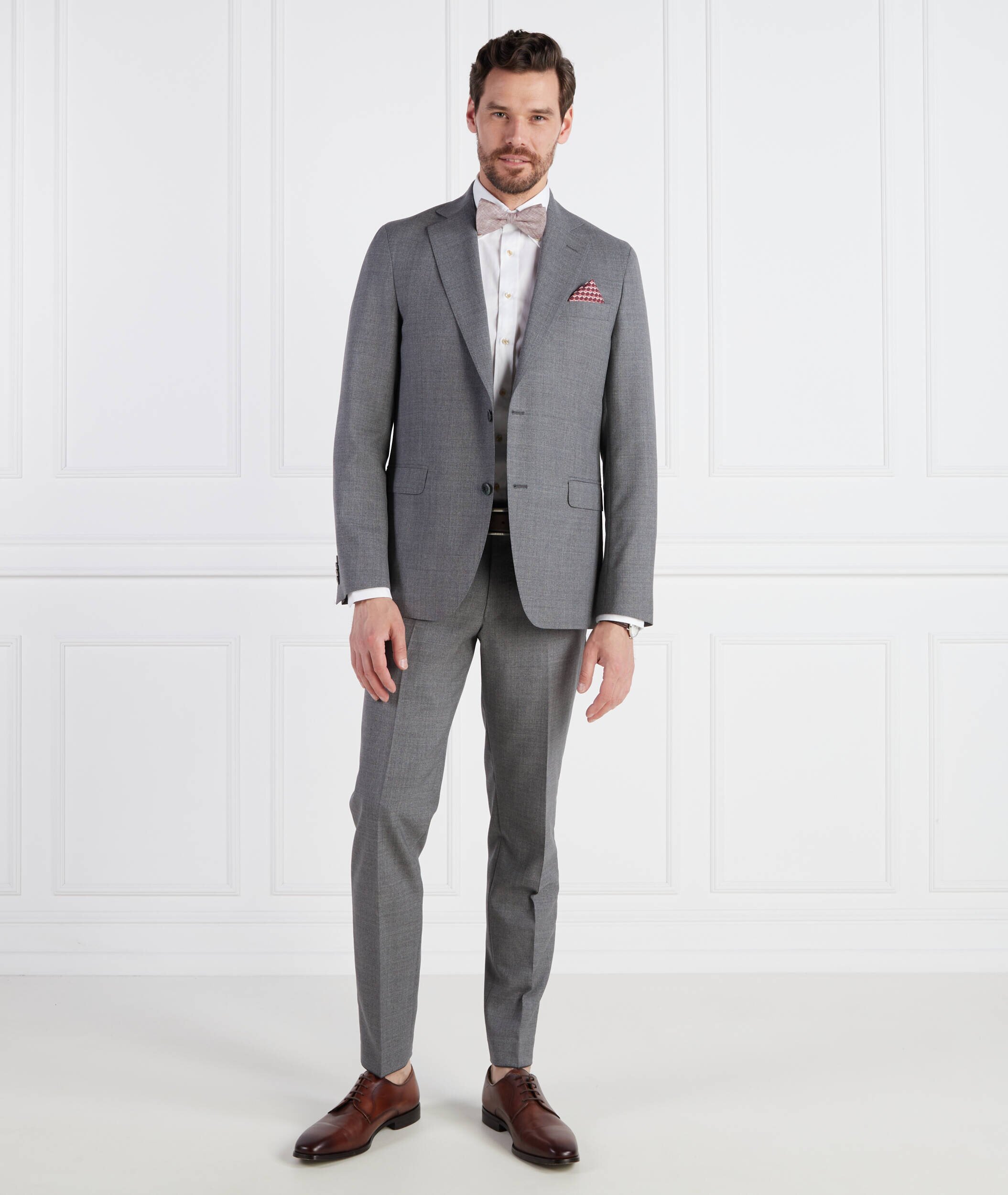 Oscar Jacobson de lână pantaloni denz | regular fit