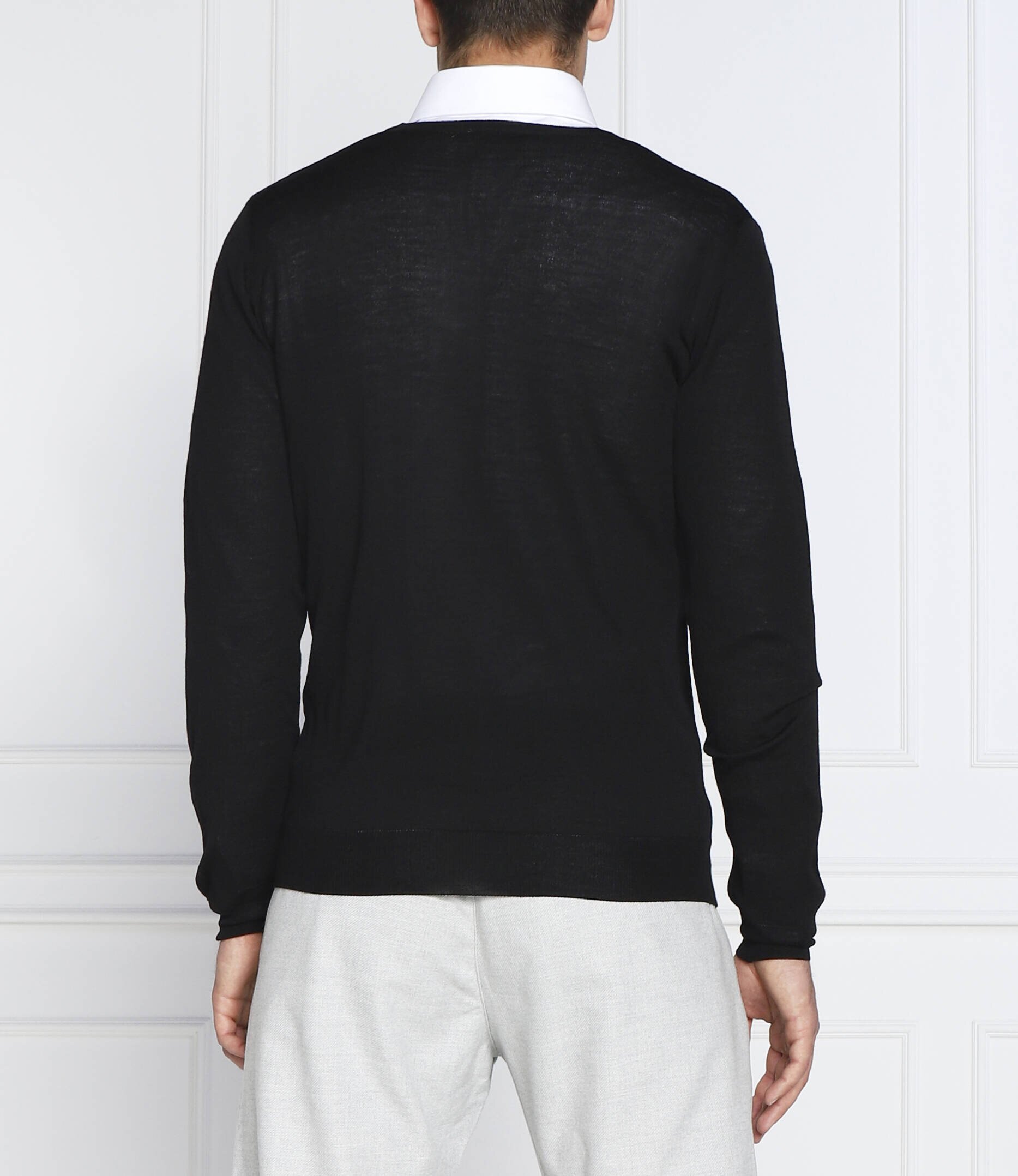 Oscar Jacobson de lână pulover | regular fit
