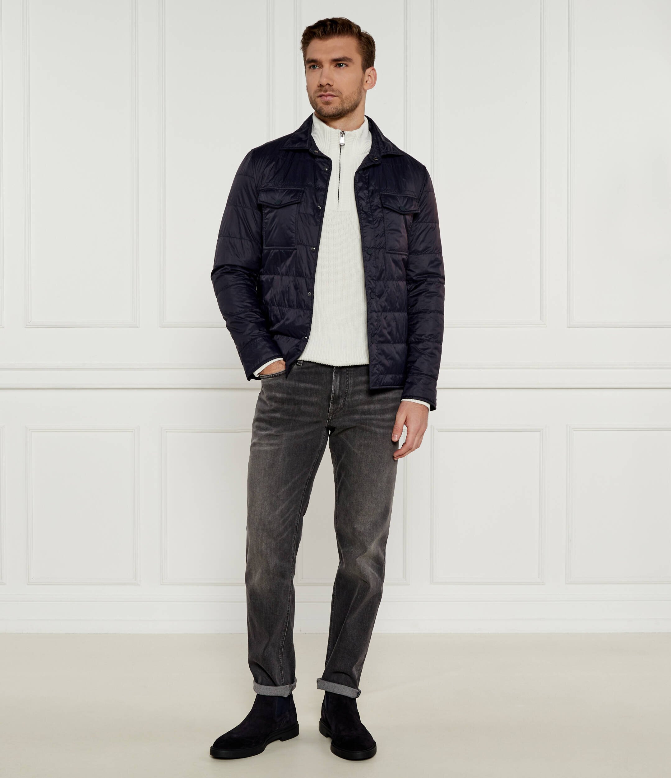 Oscar Jacobson Geacă | regular fit