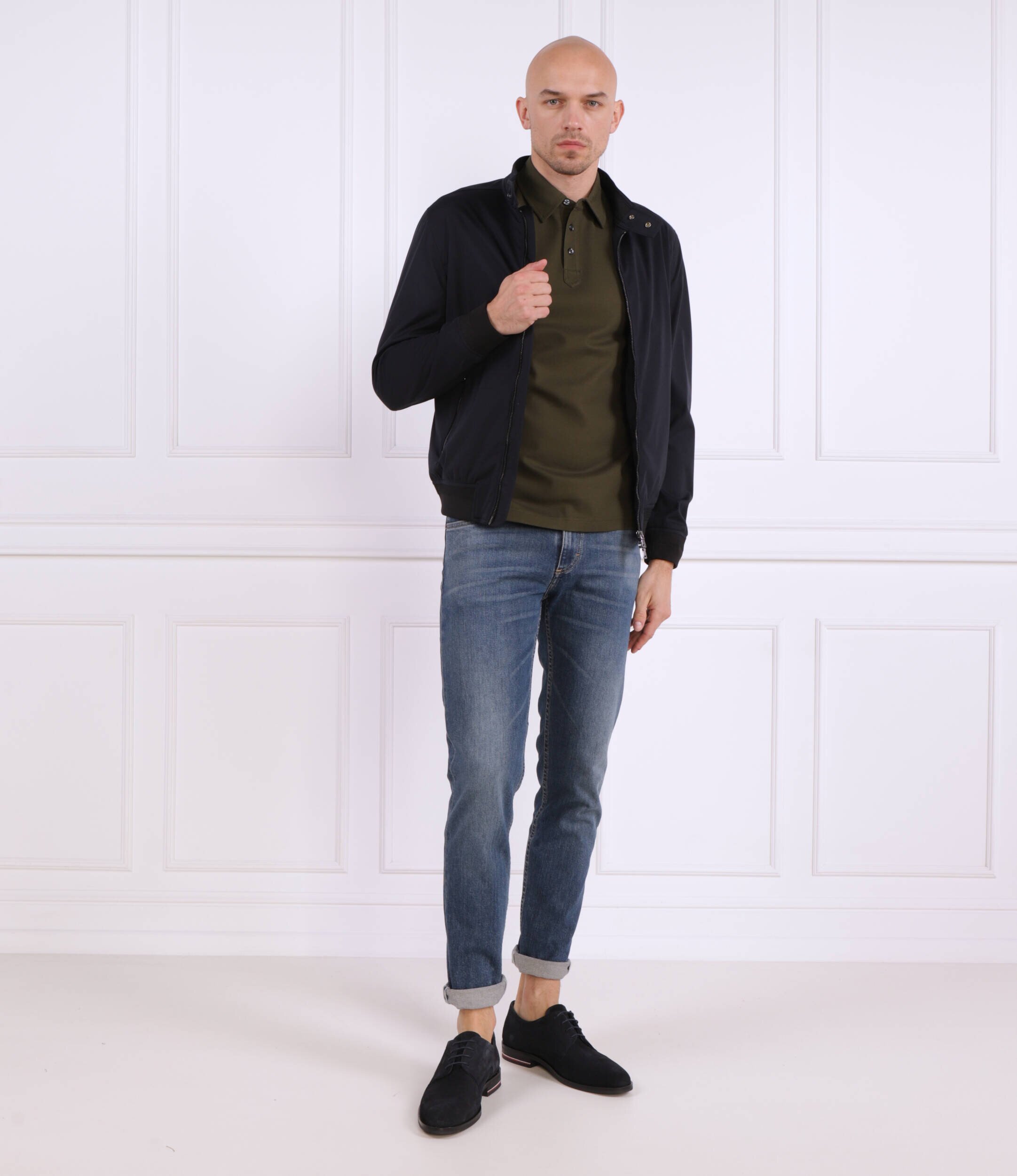 Oscar Jacobson Geacă | Slim Fit