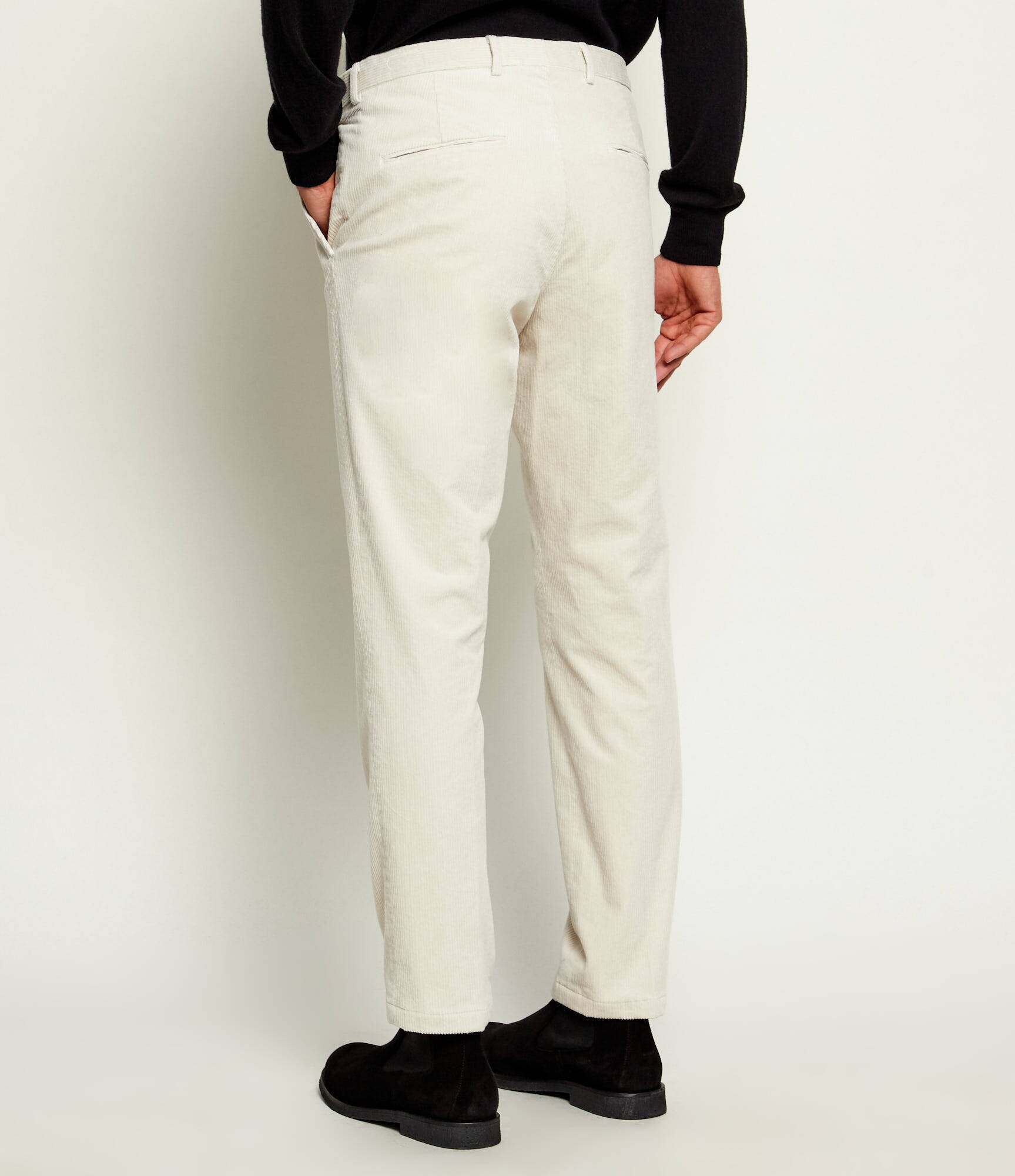 Oscar Jacobson Pantaloni chino Dandy | regular fit | catifea reiată