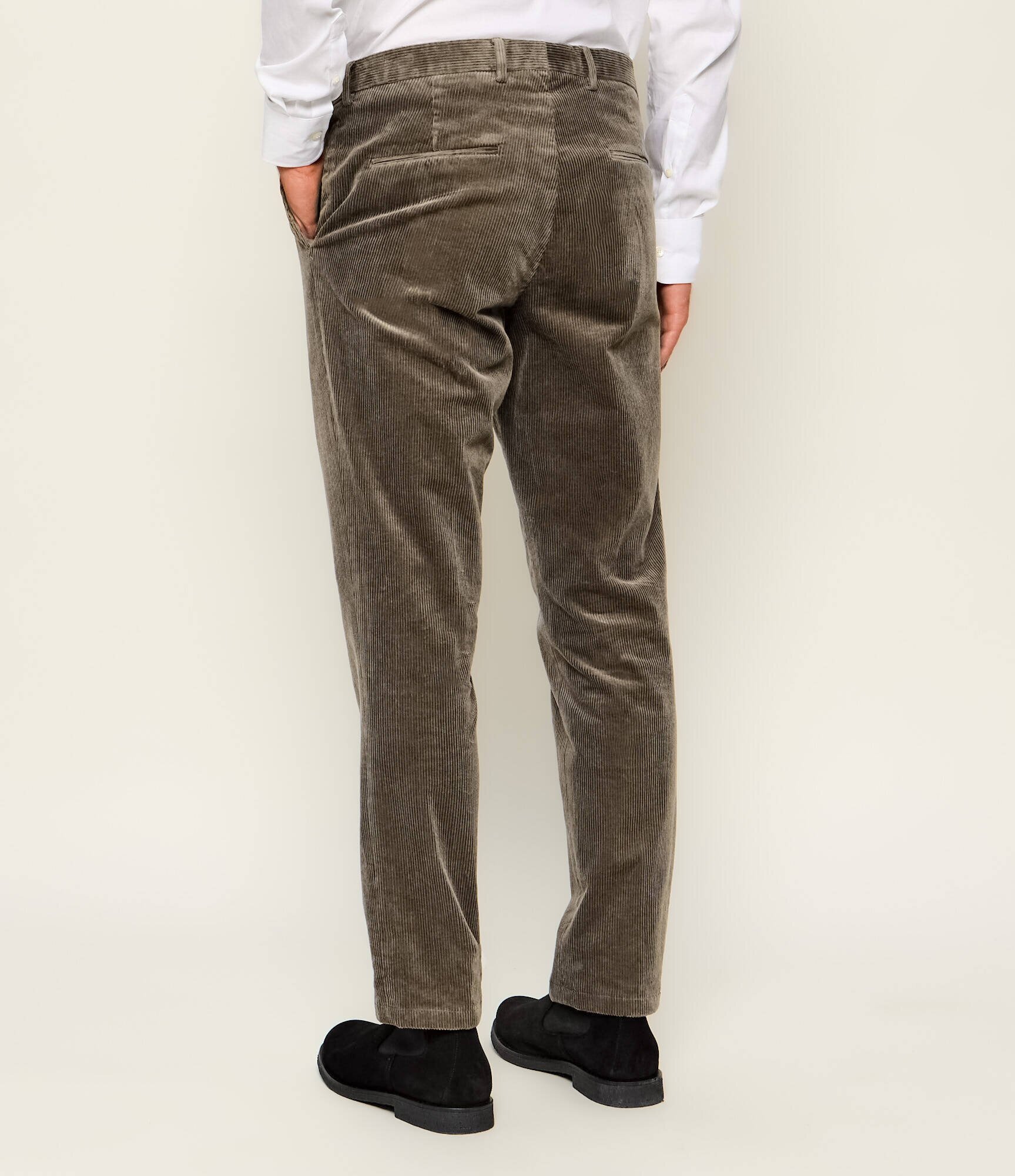 Oscar Jacobson Pantaloni chino Dandy | regular fit | catifea reiată