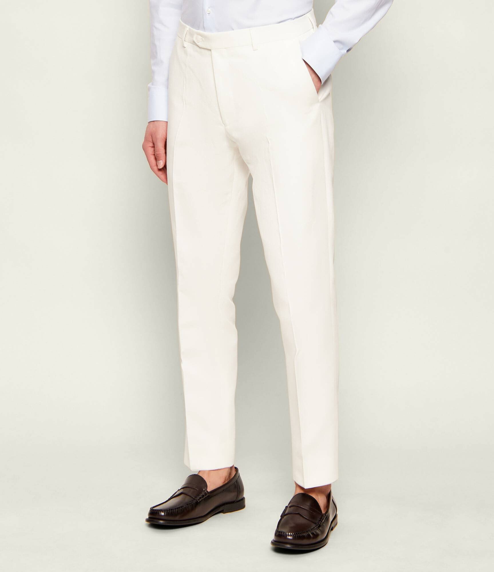 Oscar Jacobson Pantaloni Dandy | Slim Fit | cu adaos de in