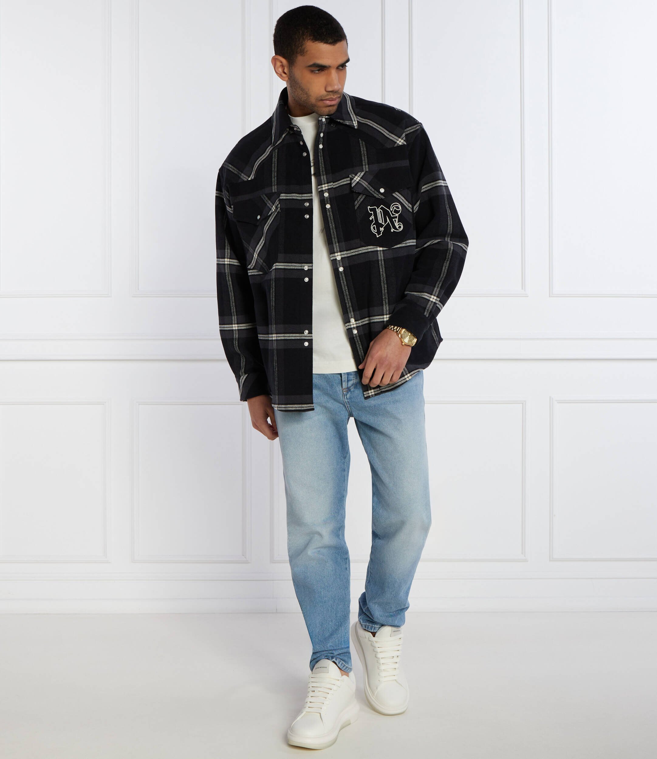 Palm Angels Cămașă | Oversize fit