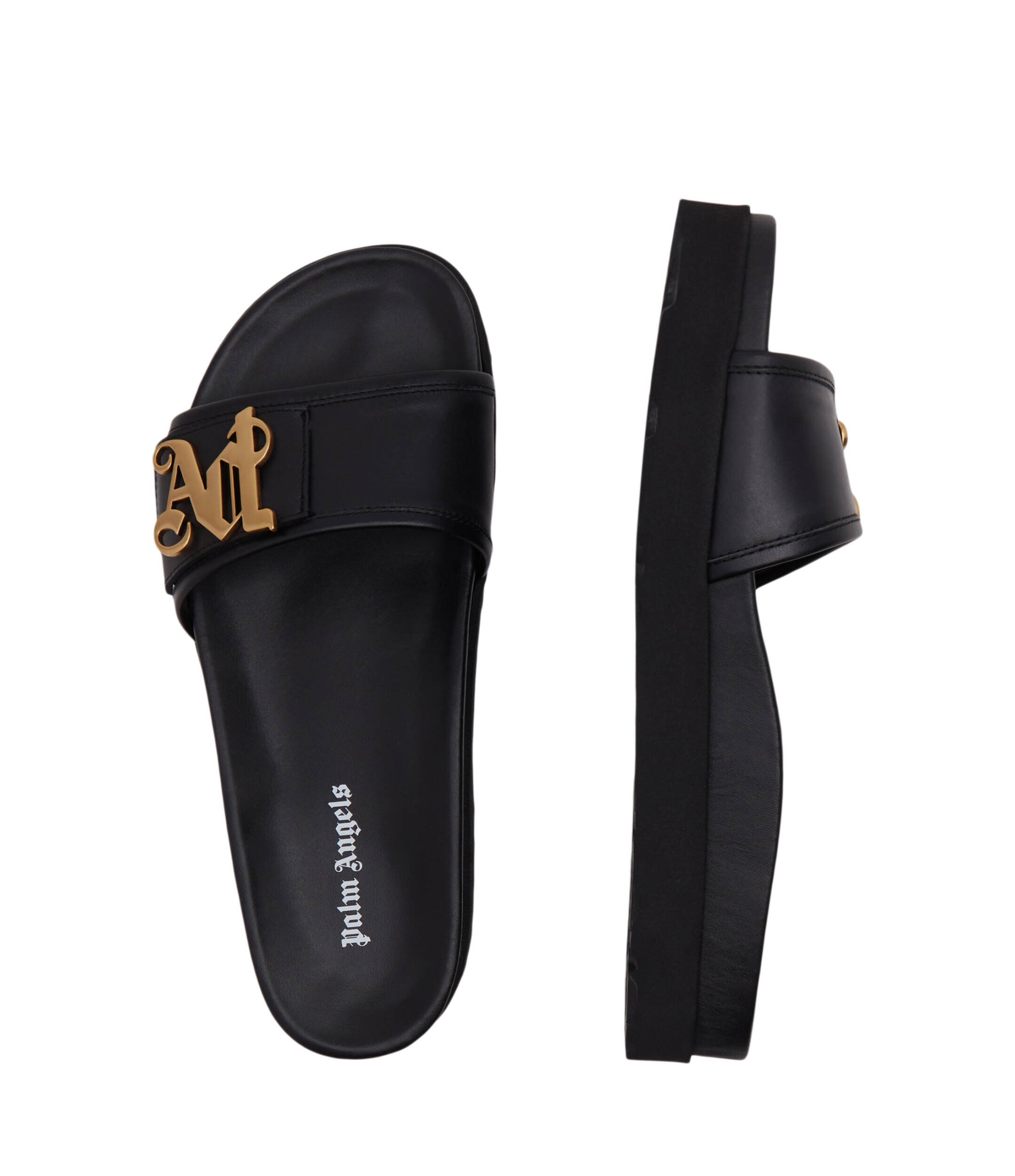 Palm Angels De piele șlapi