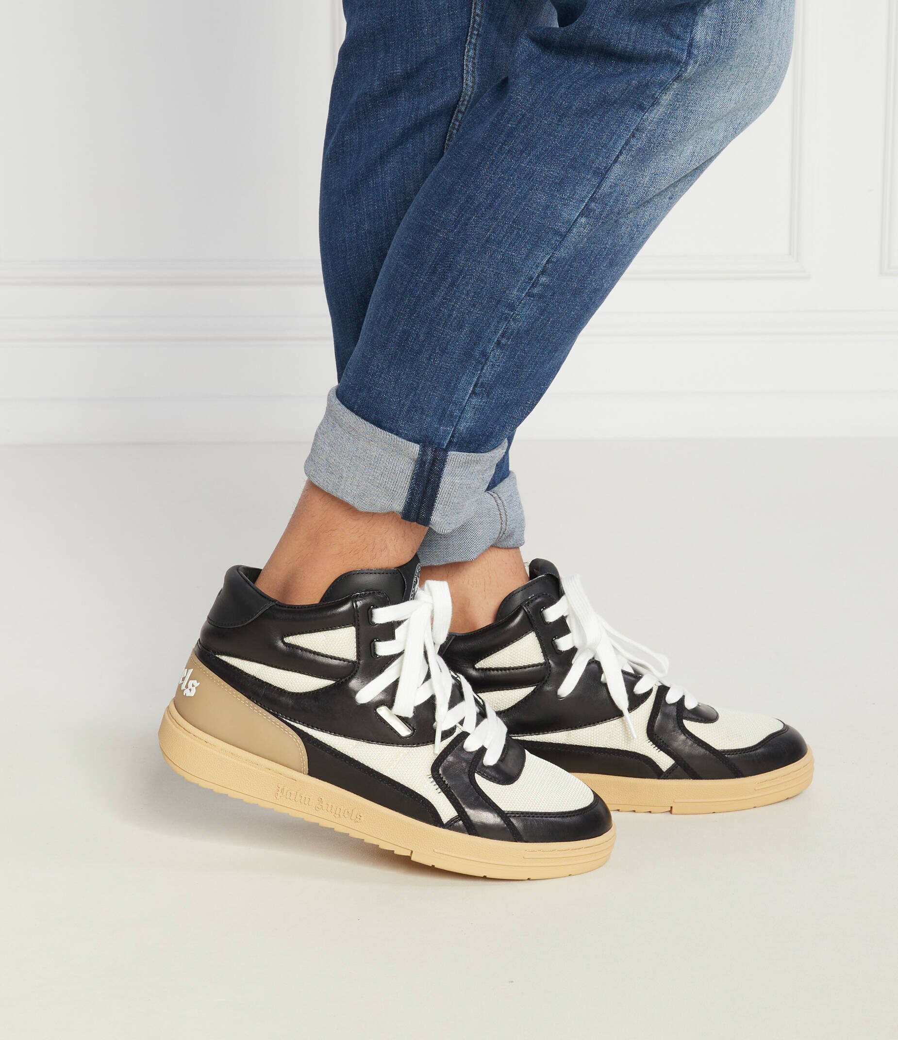 Palm Angels De piele sneakers
