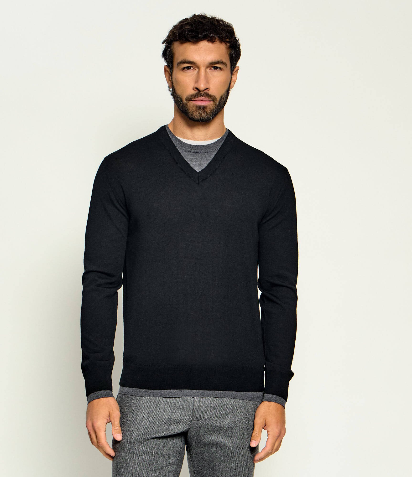 PAOLO PECORA De lână pulover | regular fit