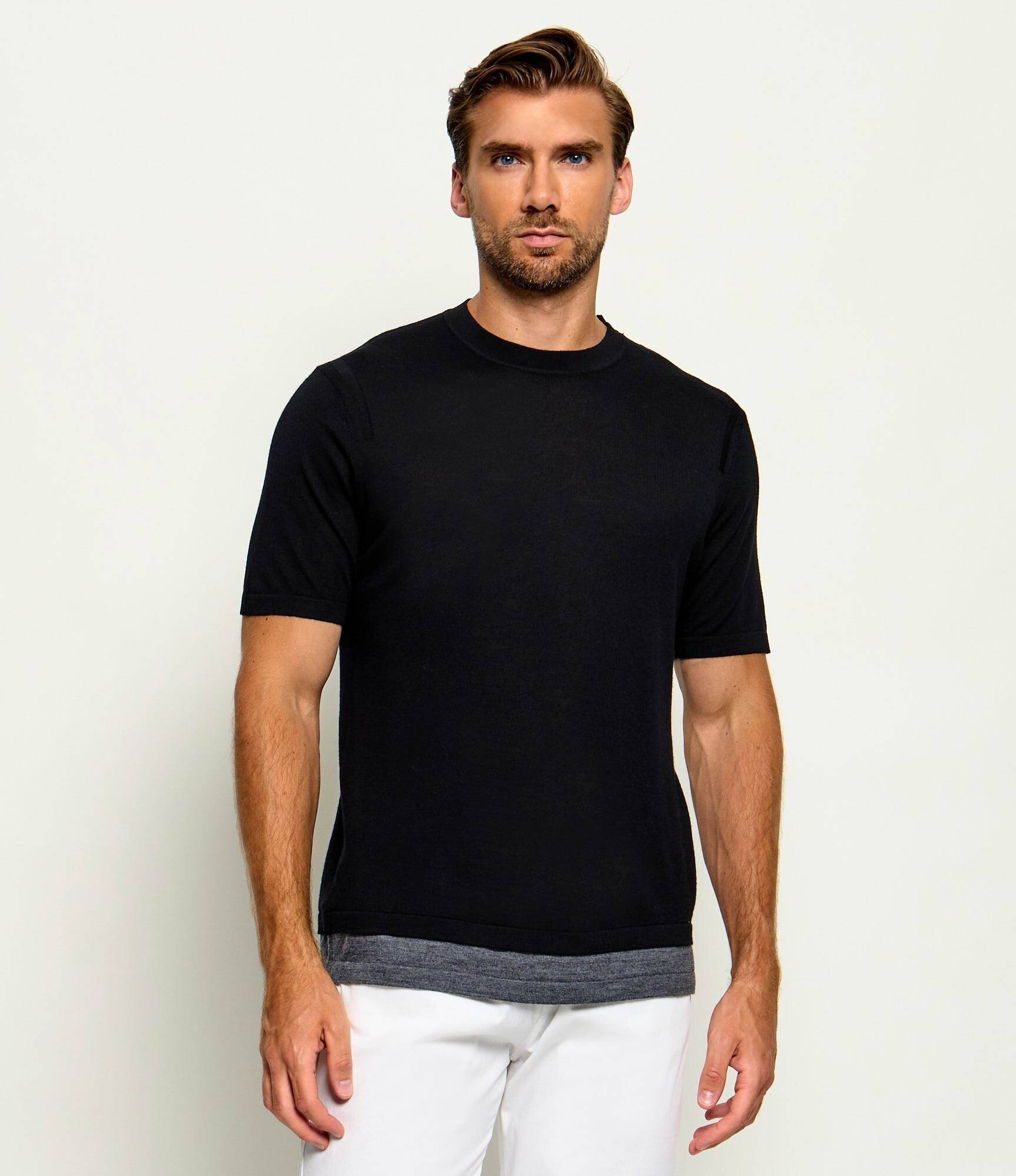 PAOLO PECORA De lână pulover | regular fit
