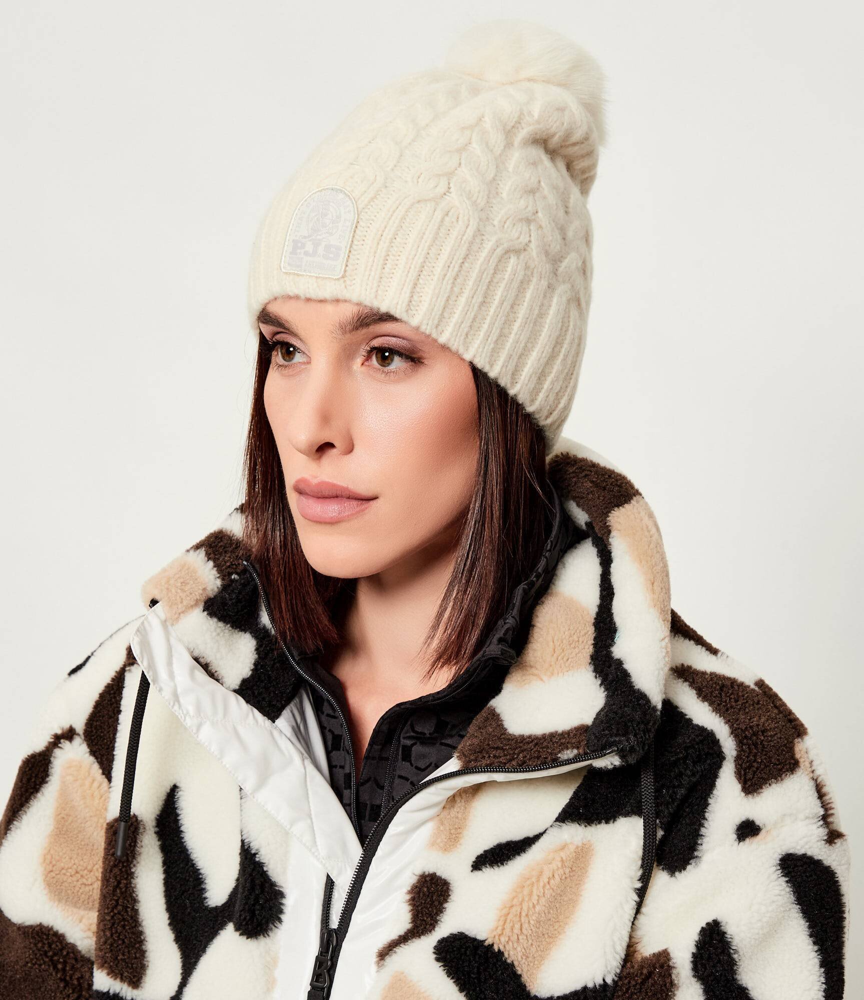 PARAJUMPERS De lână căciulă KYLIE