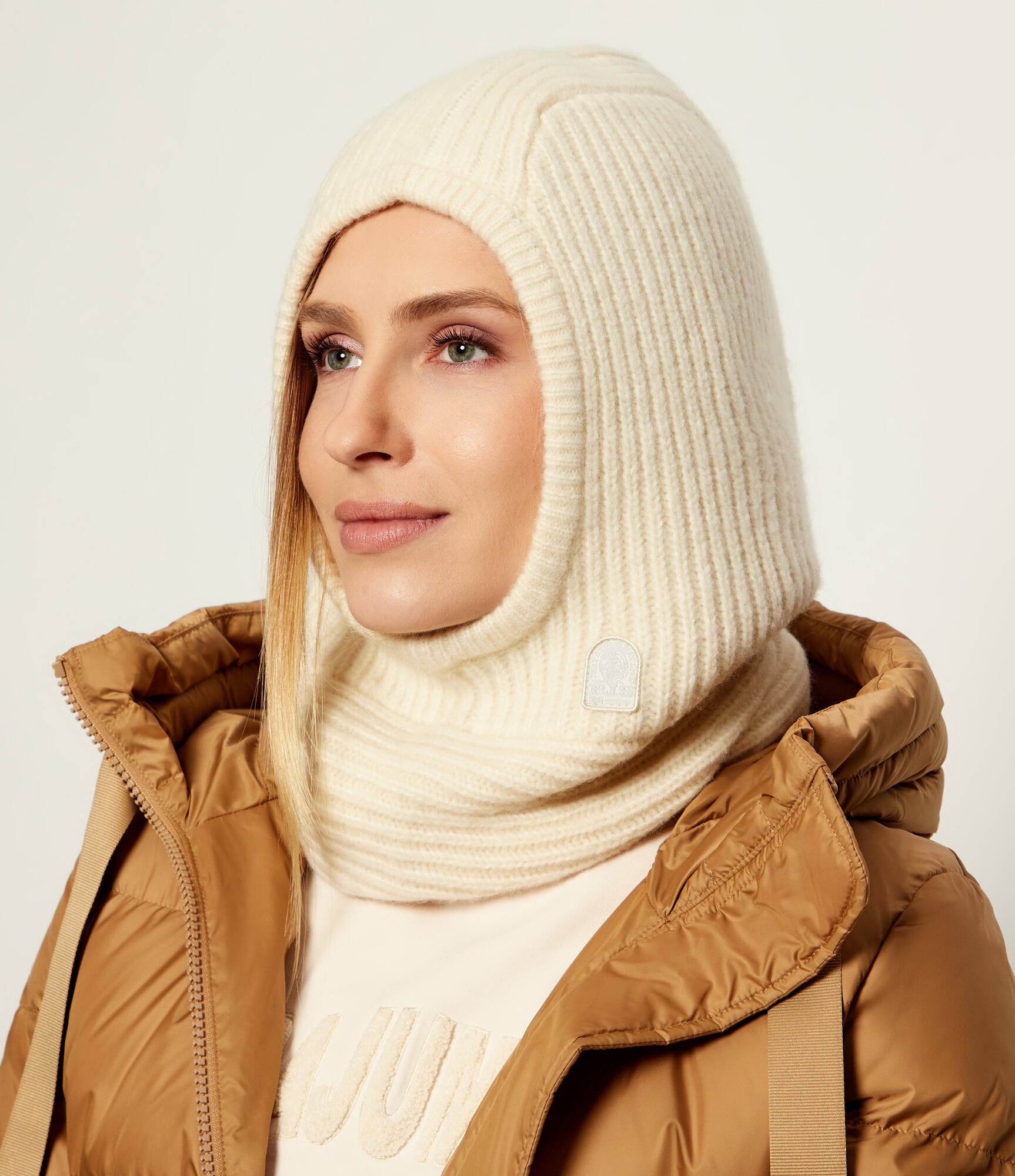 PARAJUMPERS De lână cagulă BALACLAVA