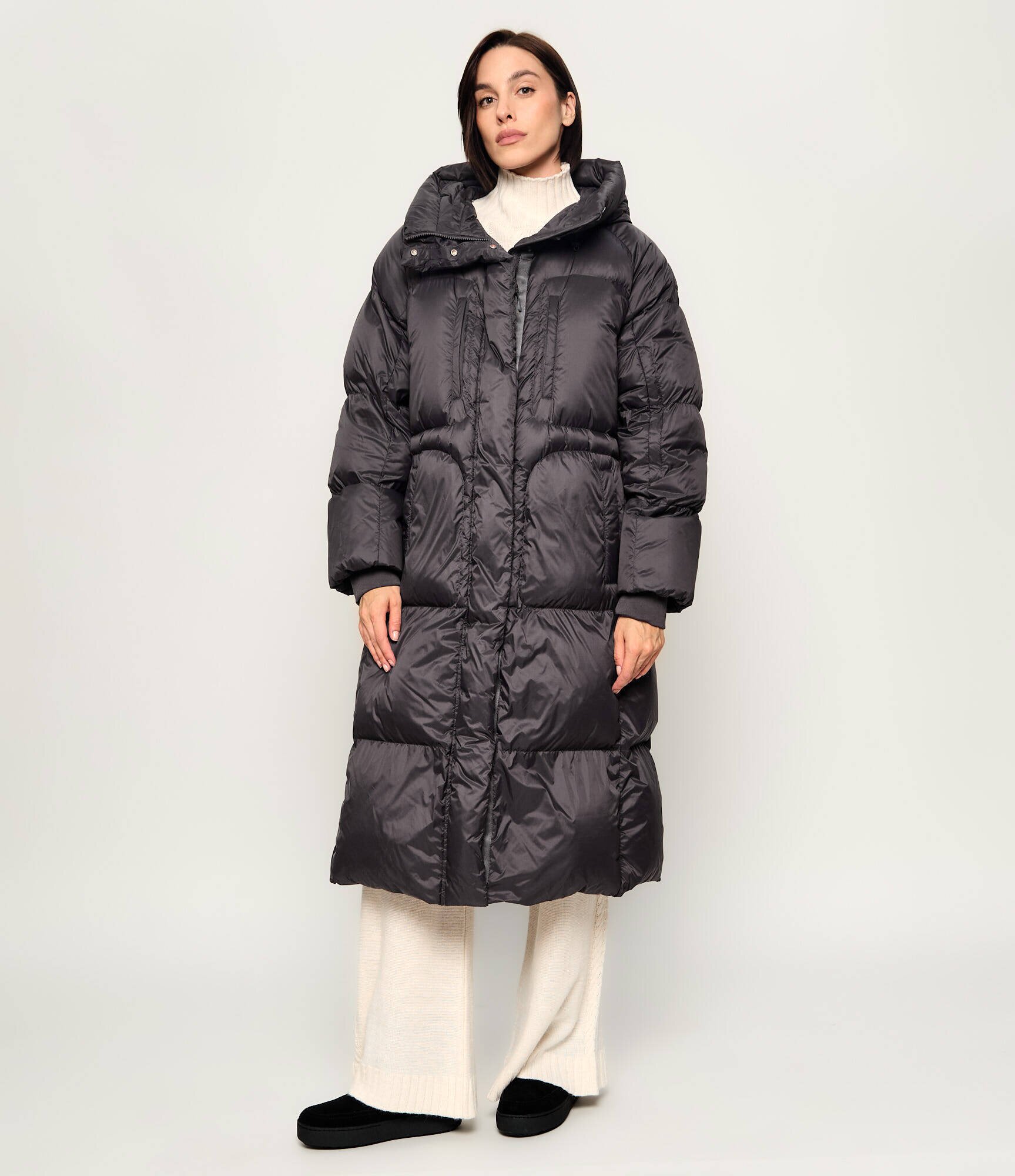 PARAJUMPERS De puf palton cu bretele Falge