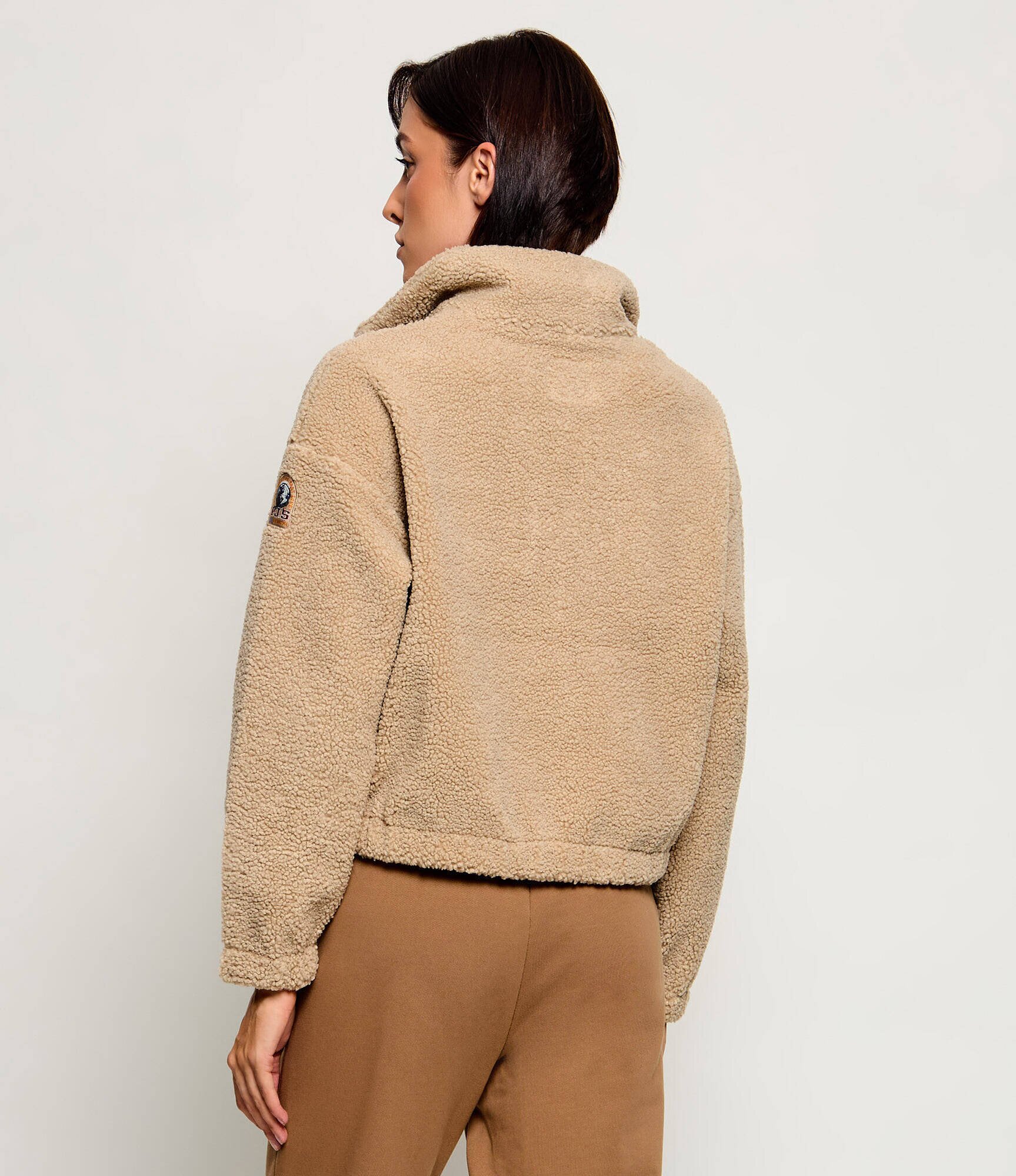 PARAJUMPERS Din fleece hanorac Honka | Cropped Fit