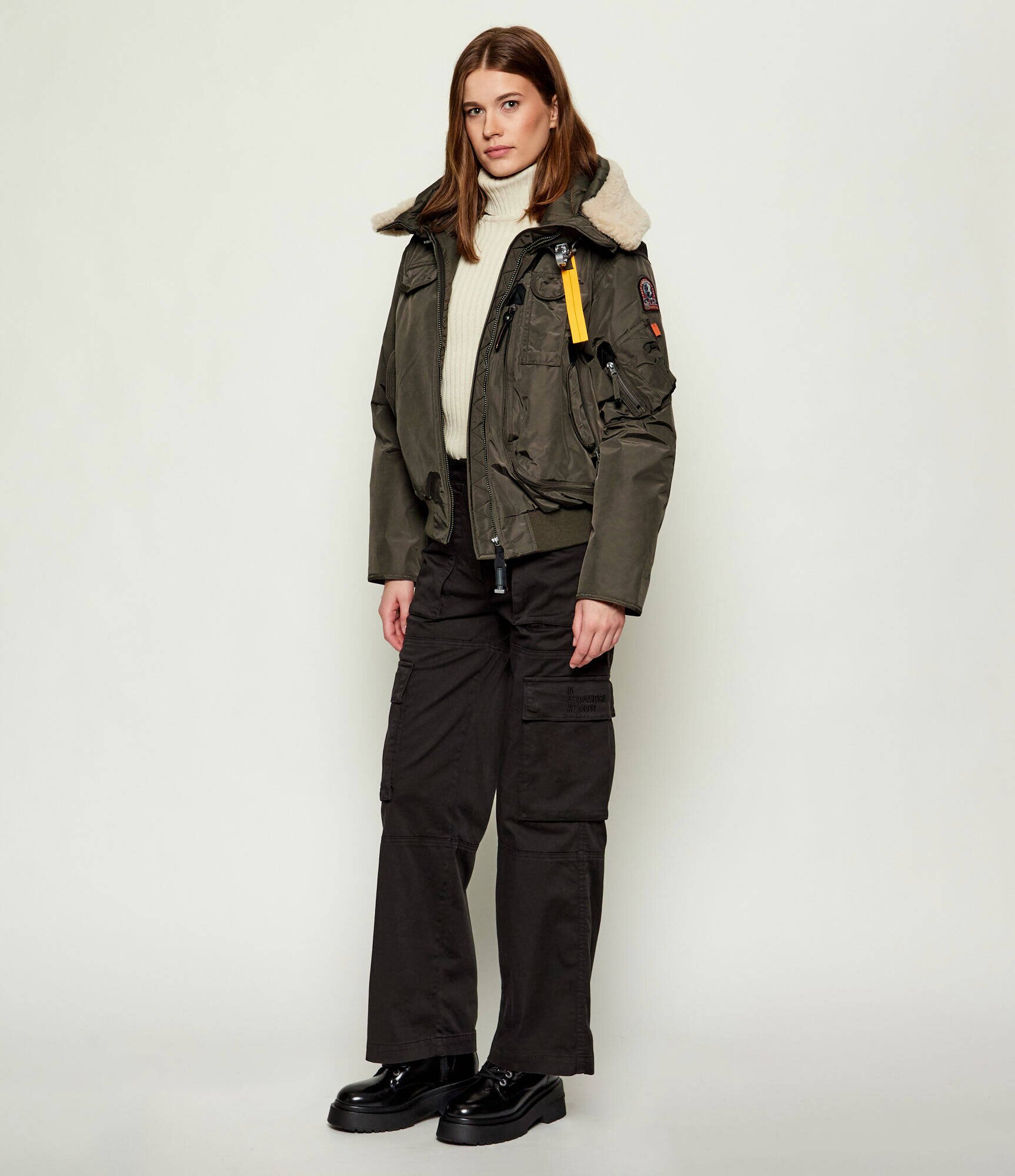 PARAJUMPERS Geacă de puf Gobi S. | regular fit | shearling