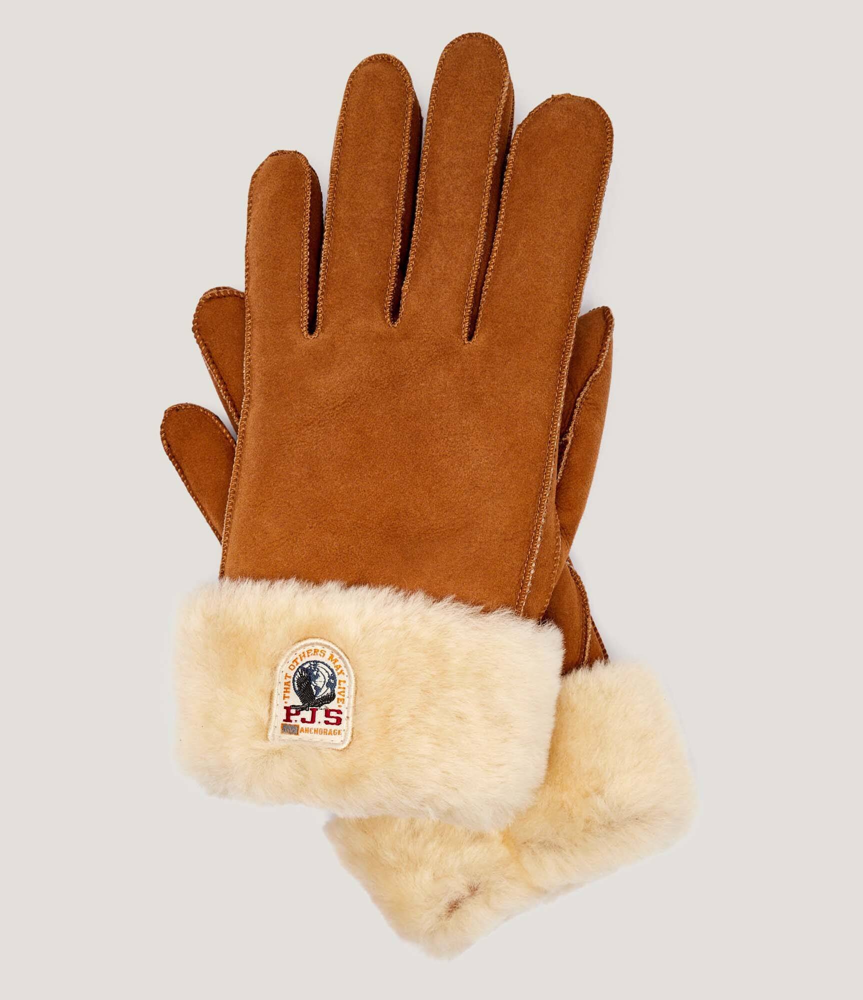 PARAJUMPERS Mănuși | piele întoarsă | shearling