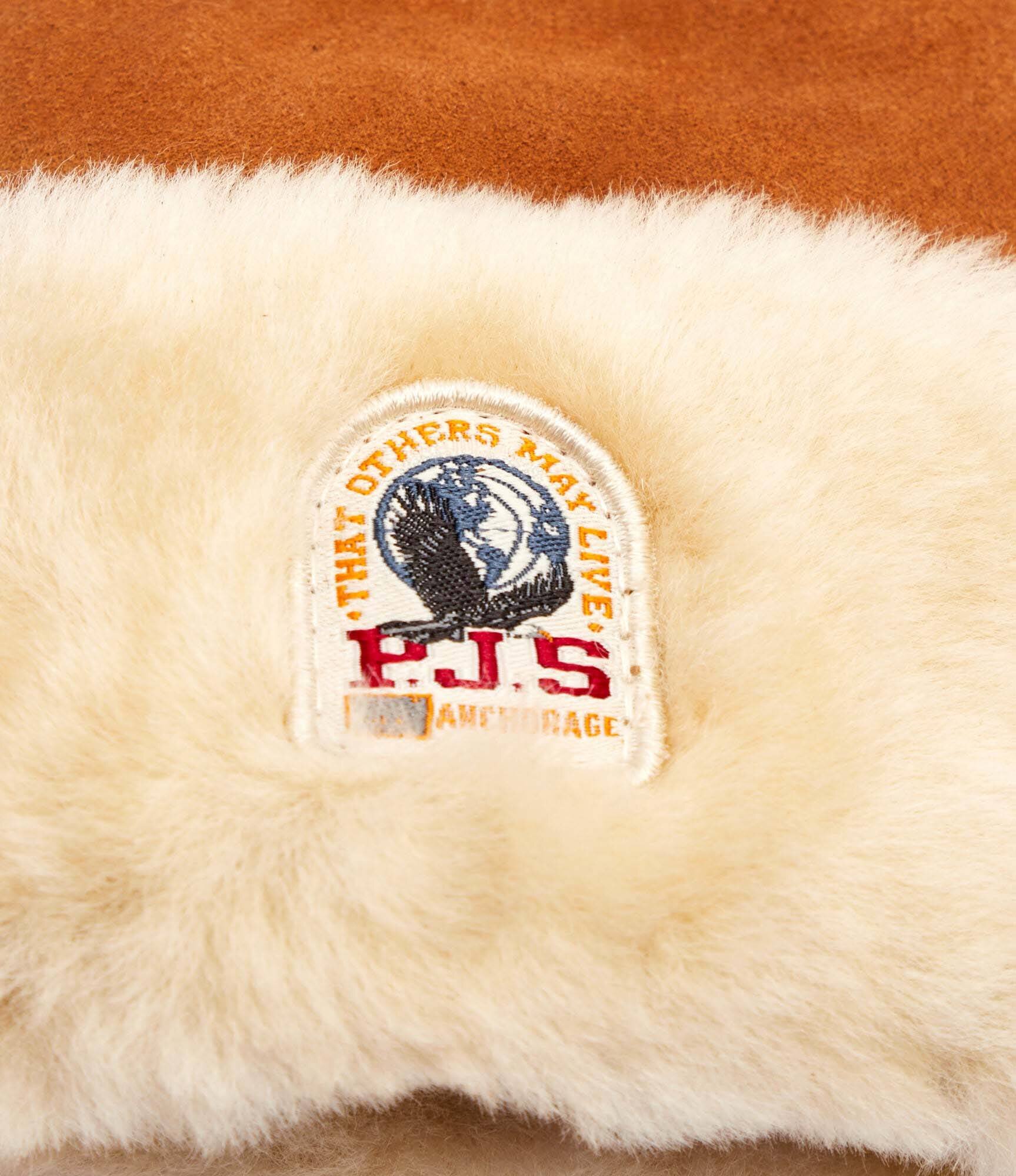 PARAJUMPERS Mănuși | piele întoarsă | shearling