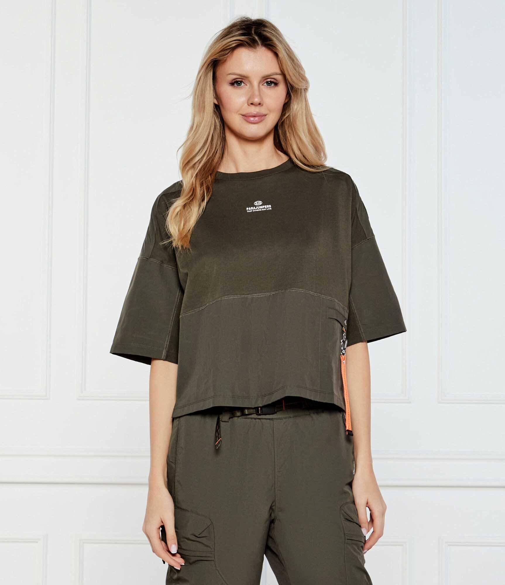 PARAJUMPERS Tricou New Brandy | Oversize fit