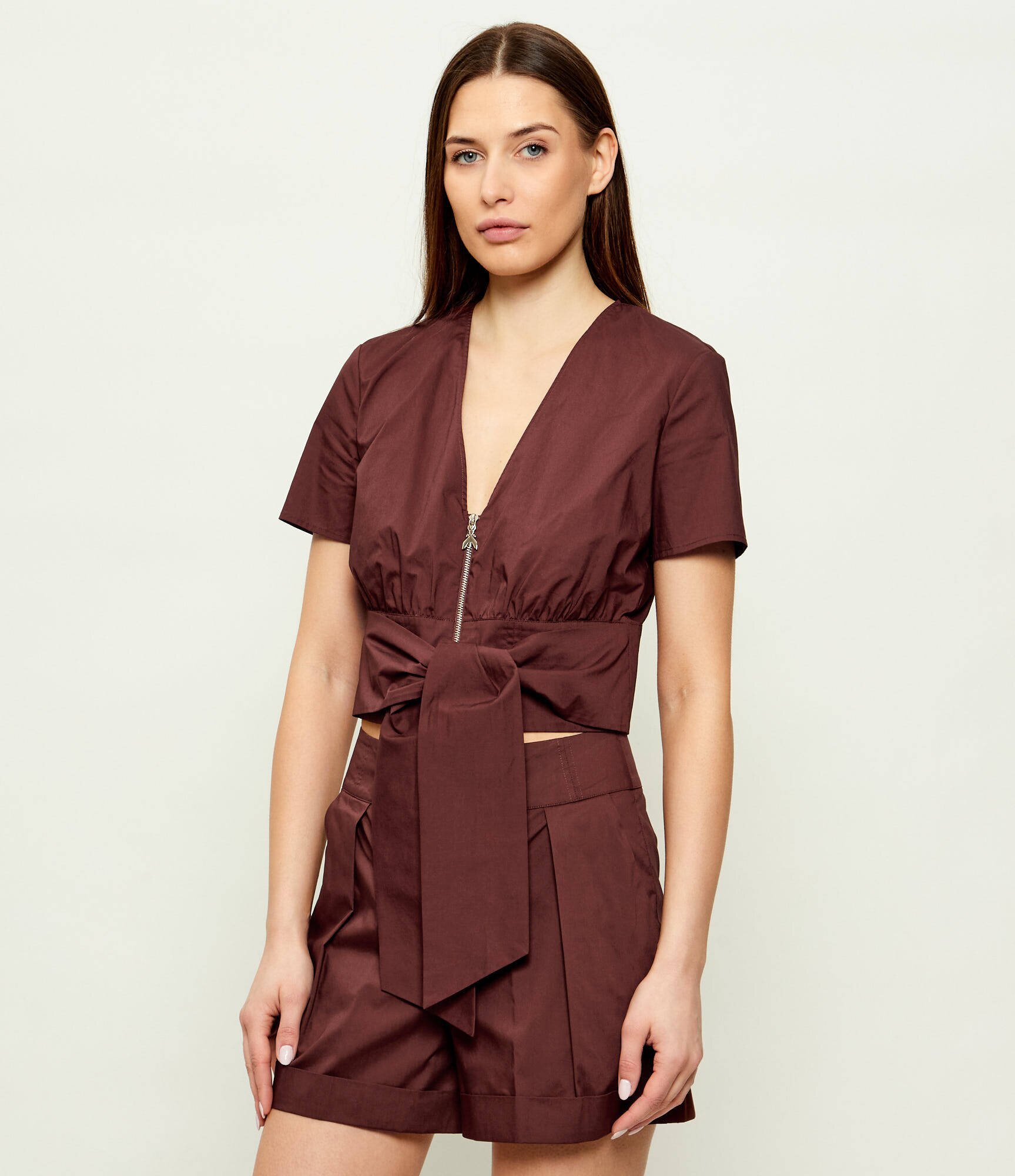 Patrizia Pepe Bluză | Cropped Fit