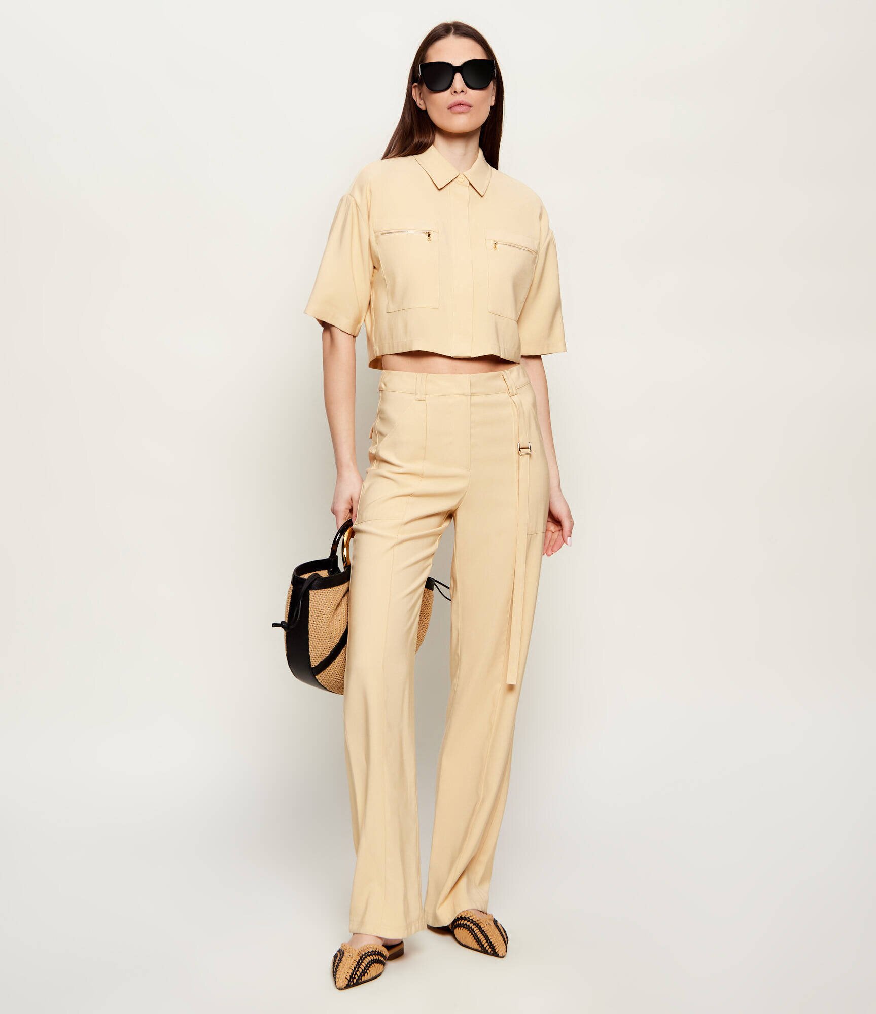 Patrizia Pepe Cămașă | Cropped Fit