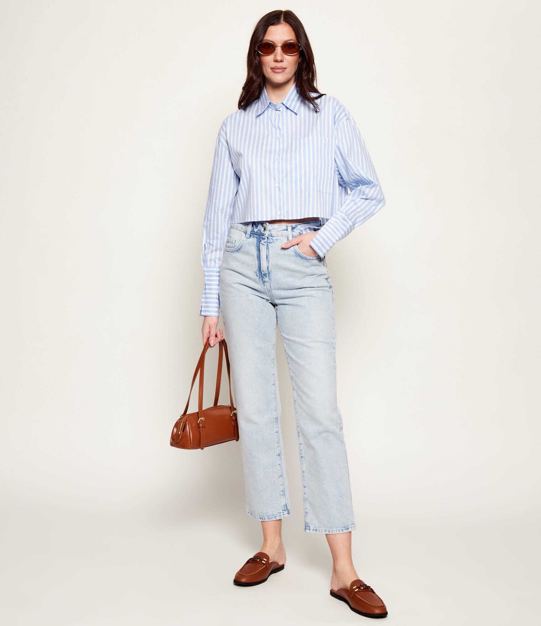 Patrizia Pepe Cămașă | Cropped Fit