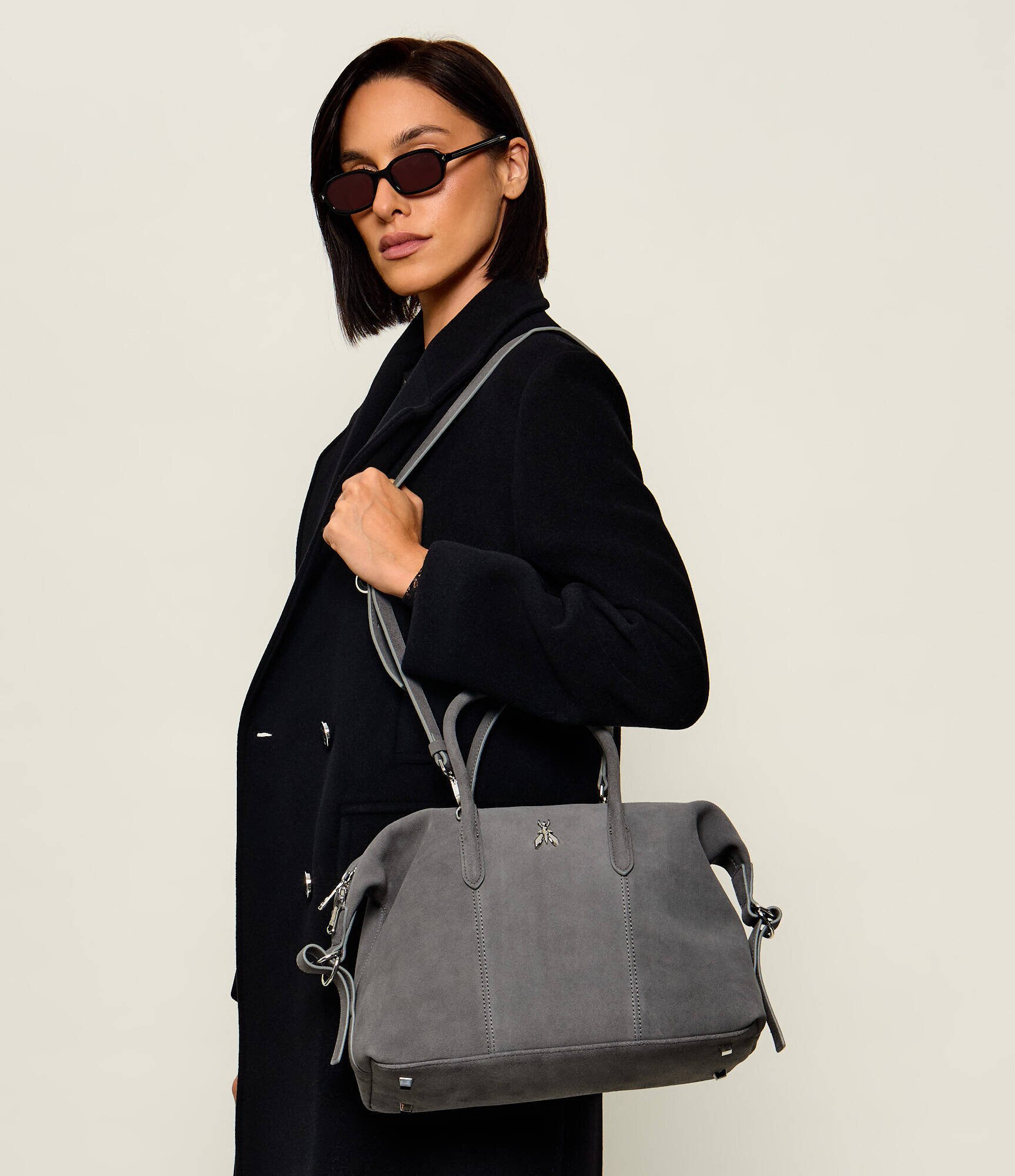 Patrizia Pepe Cufăr New Business | piele întoarsă
