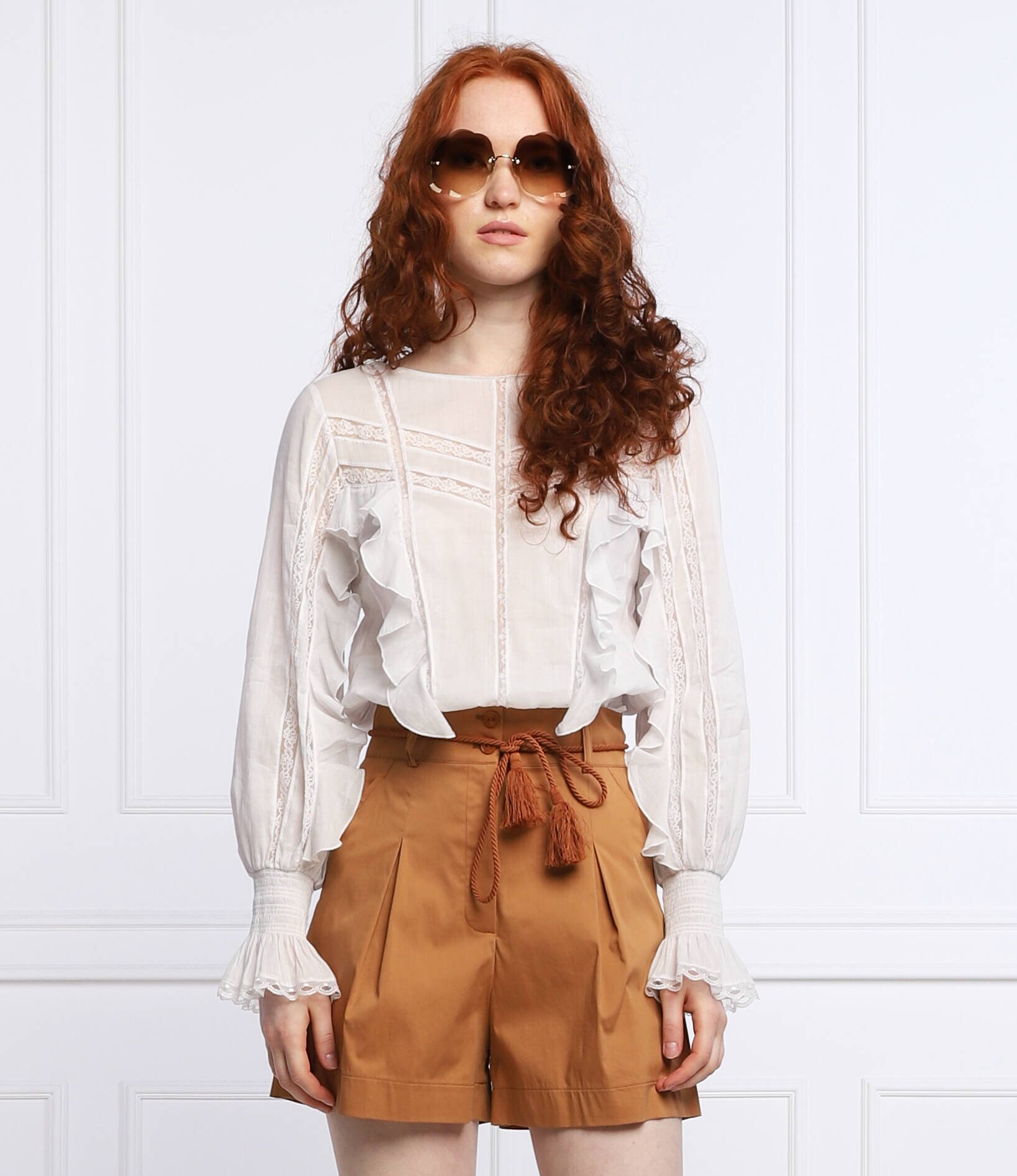 Patrizia Pepe De dantelă hanorac | Regular Fit