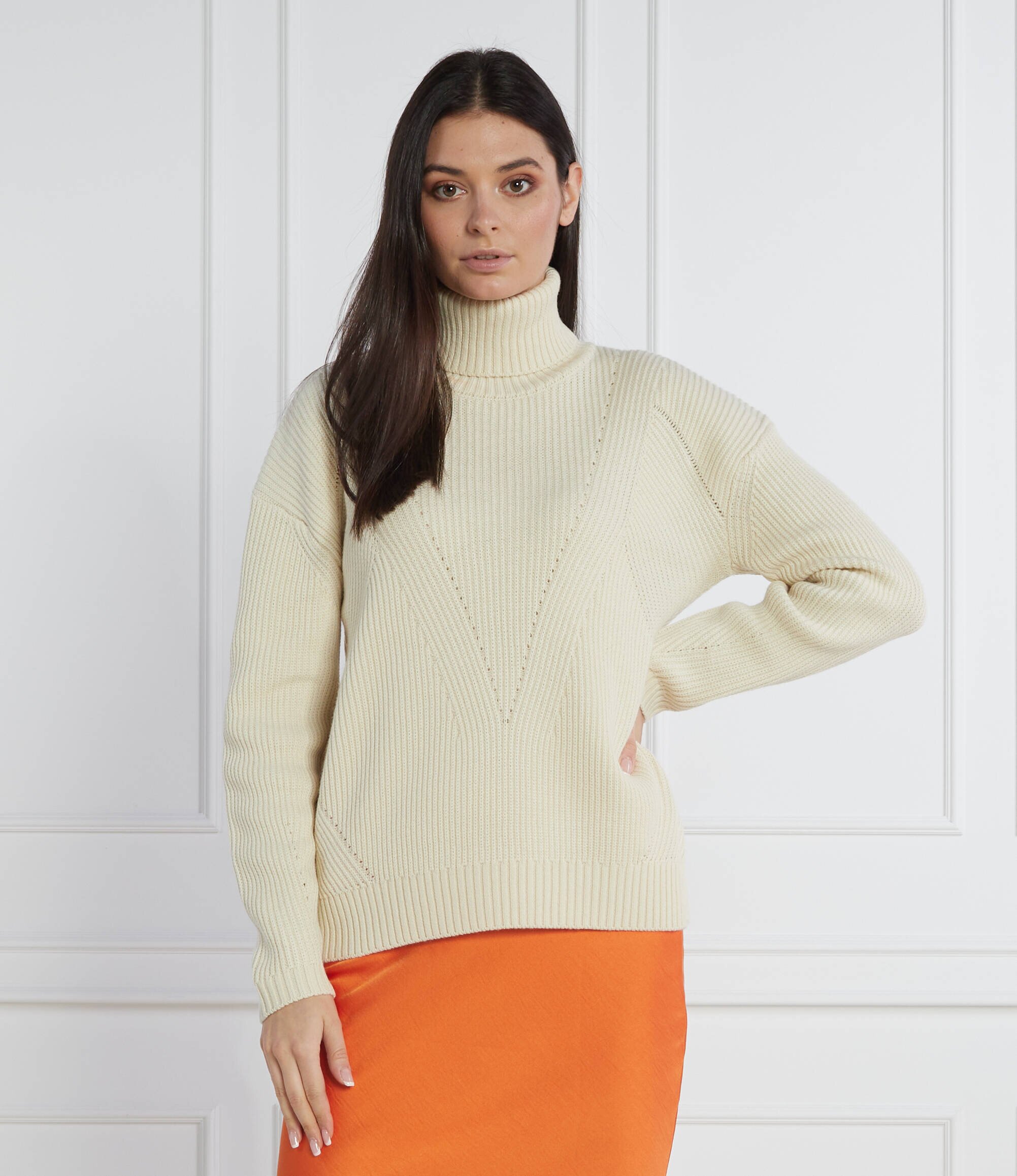 Patrizia Pepe de lână maletă | regular fit