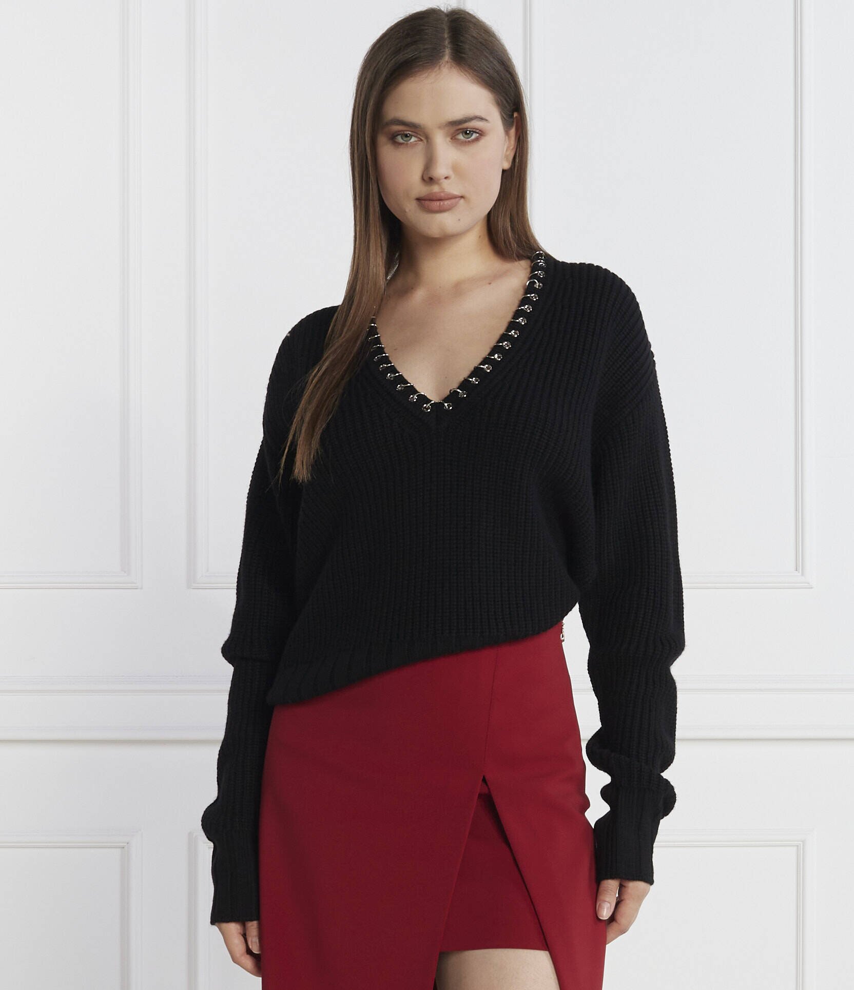 Patrizia Pepe De lână pulover | Loose fit