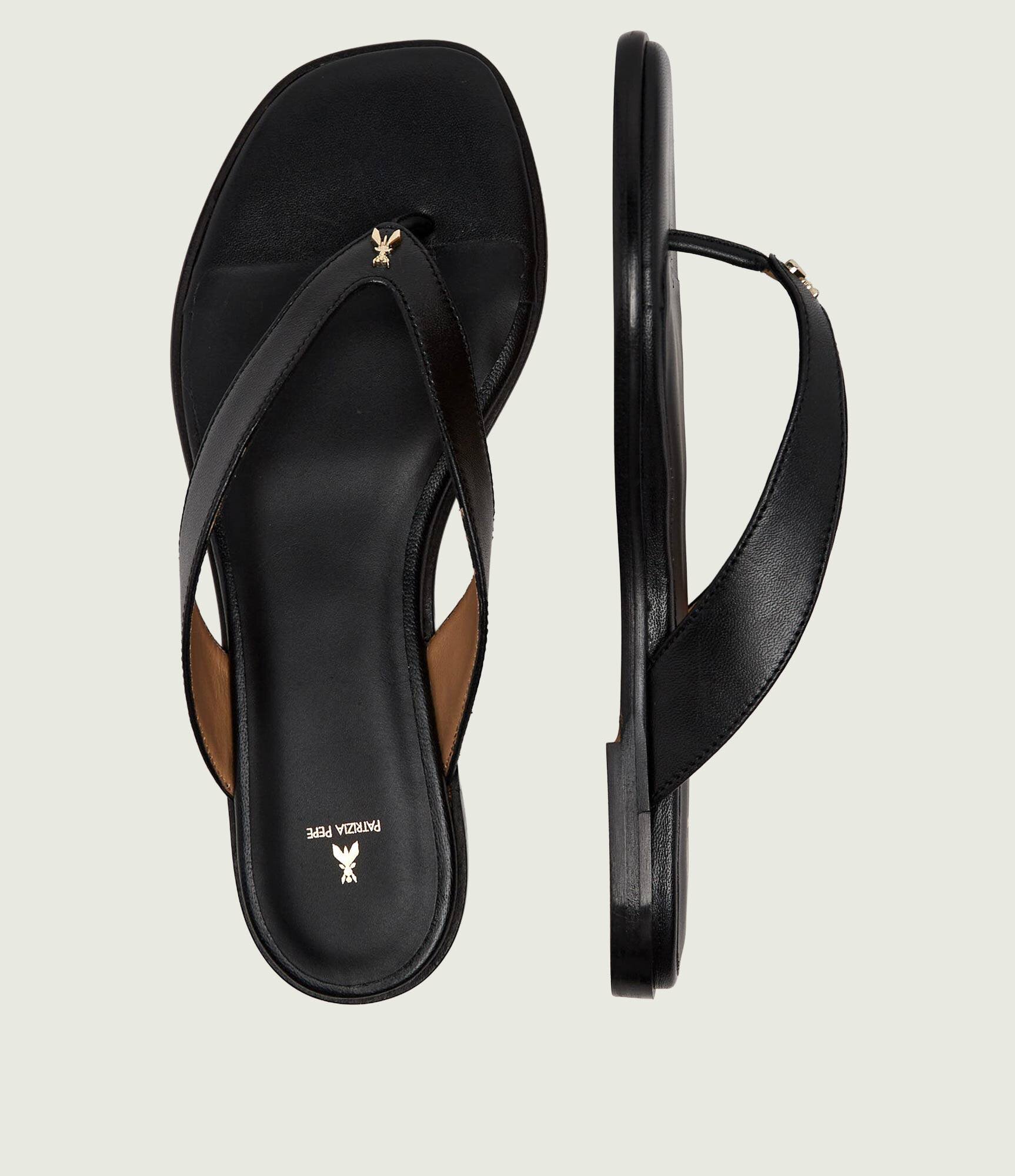 Patrizia Pepe De piele flip flops