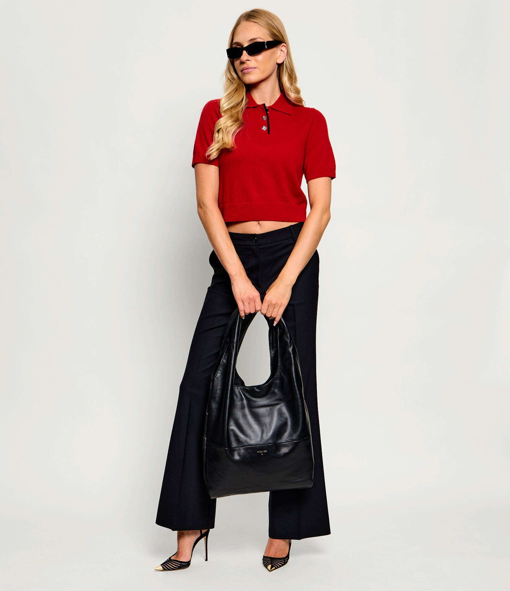 Patrizia Pepe De piele geantă shopper