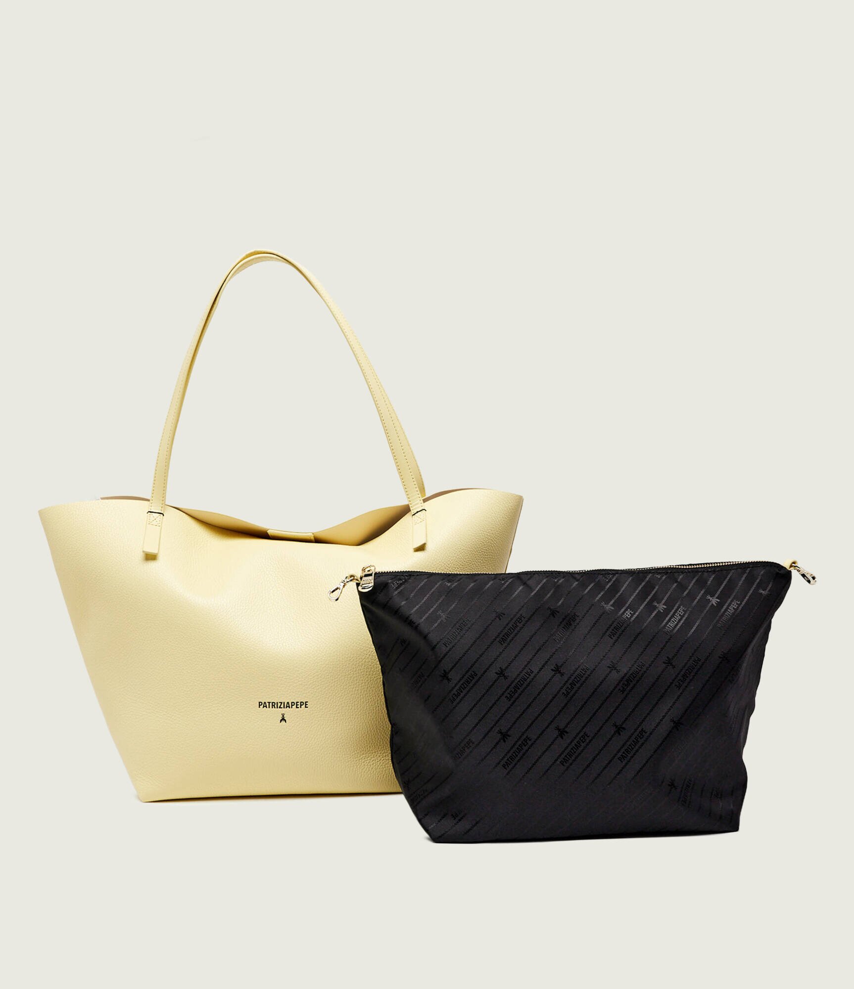 Patrizia Pepe De piele geantă shopper + borsetă