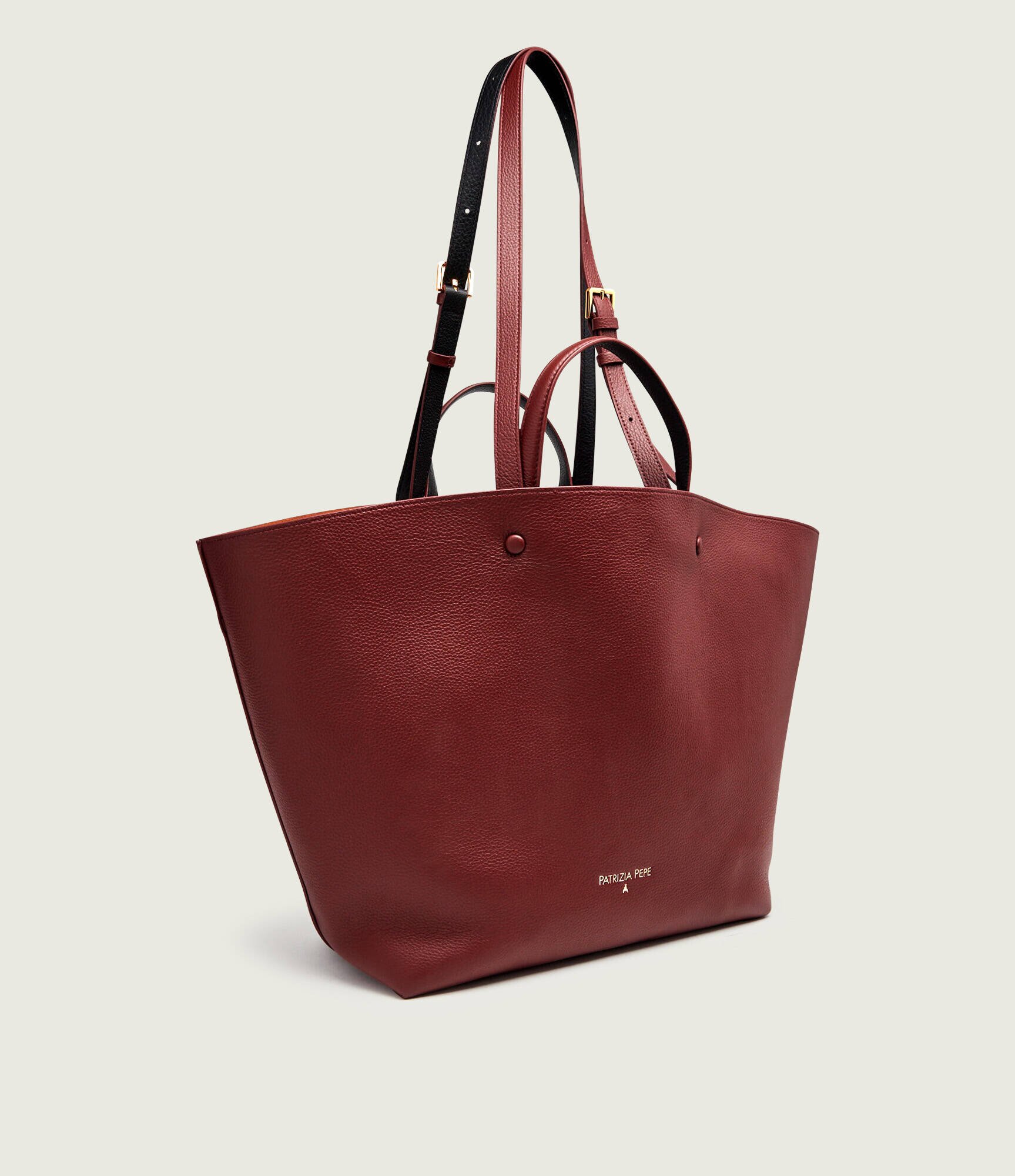 Patrizia Pepe De piele geantă shopper + borsetă Complete