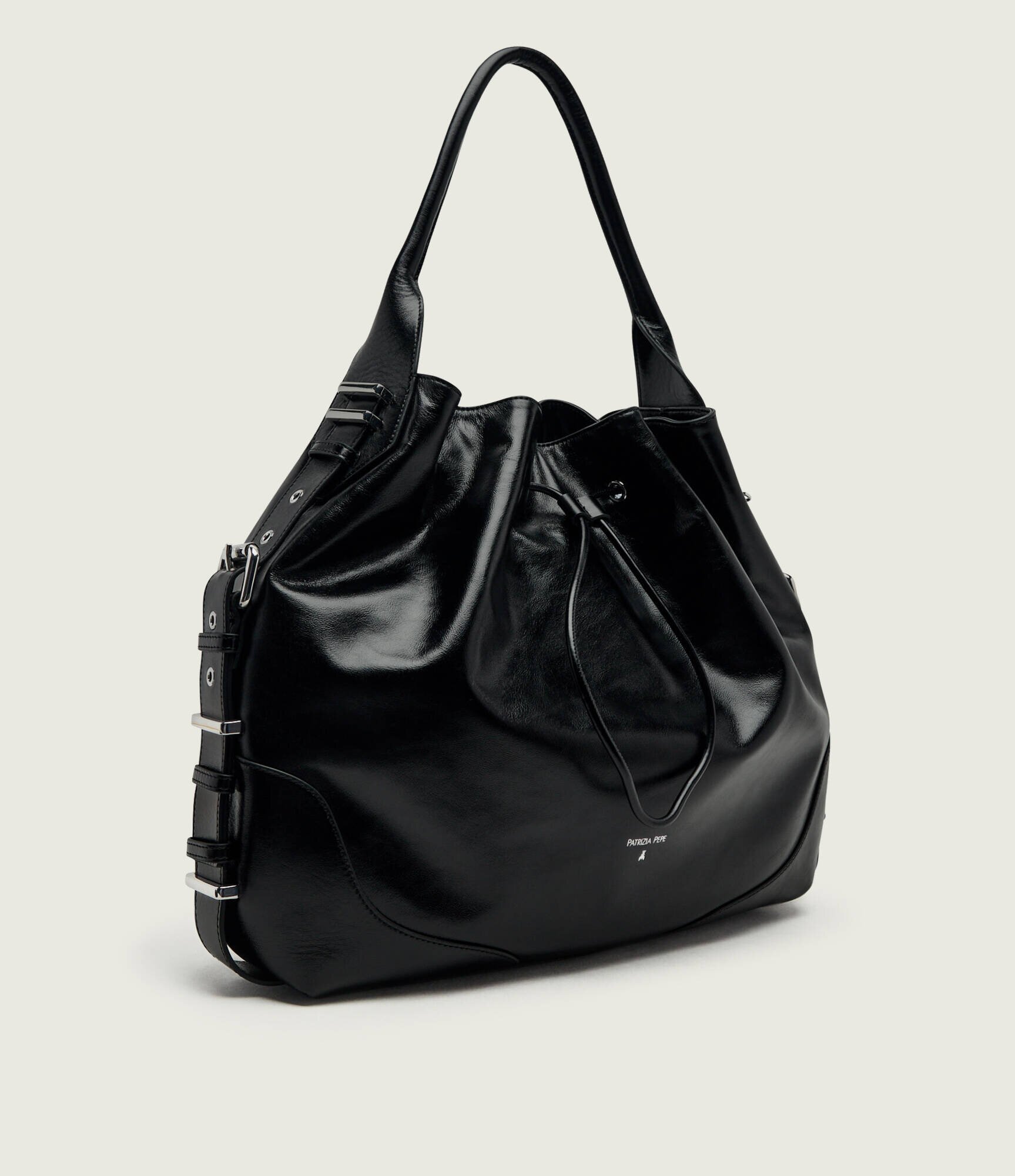 Patrizia Pepe De piele geantă shopper Horse Belt