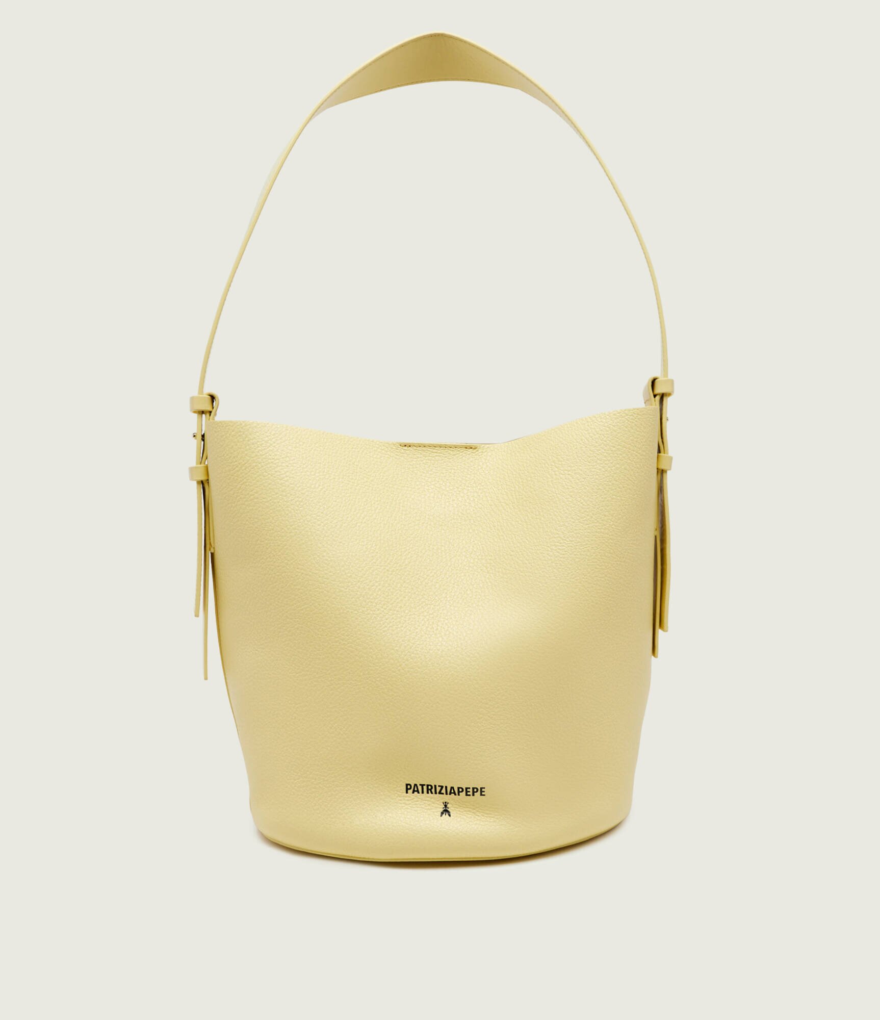 Patrizia Pepe De piele geantă tip sac + borsetă
