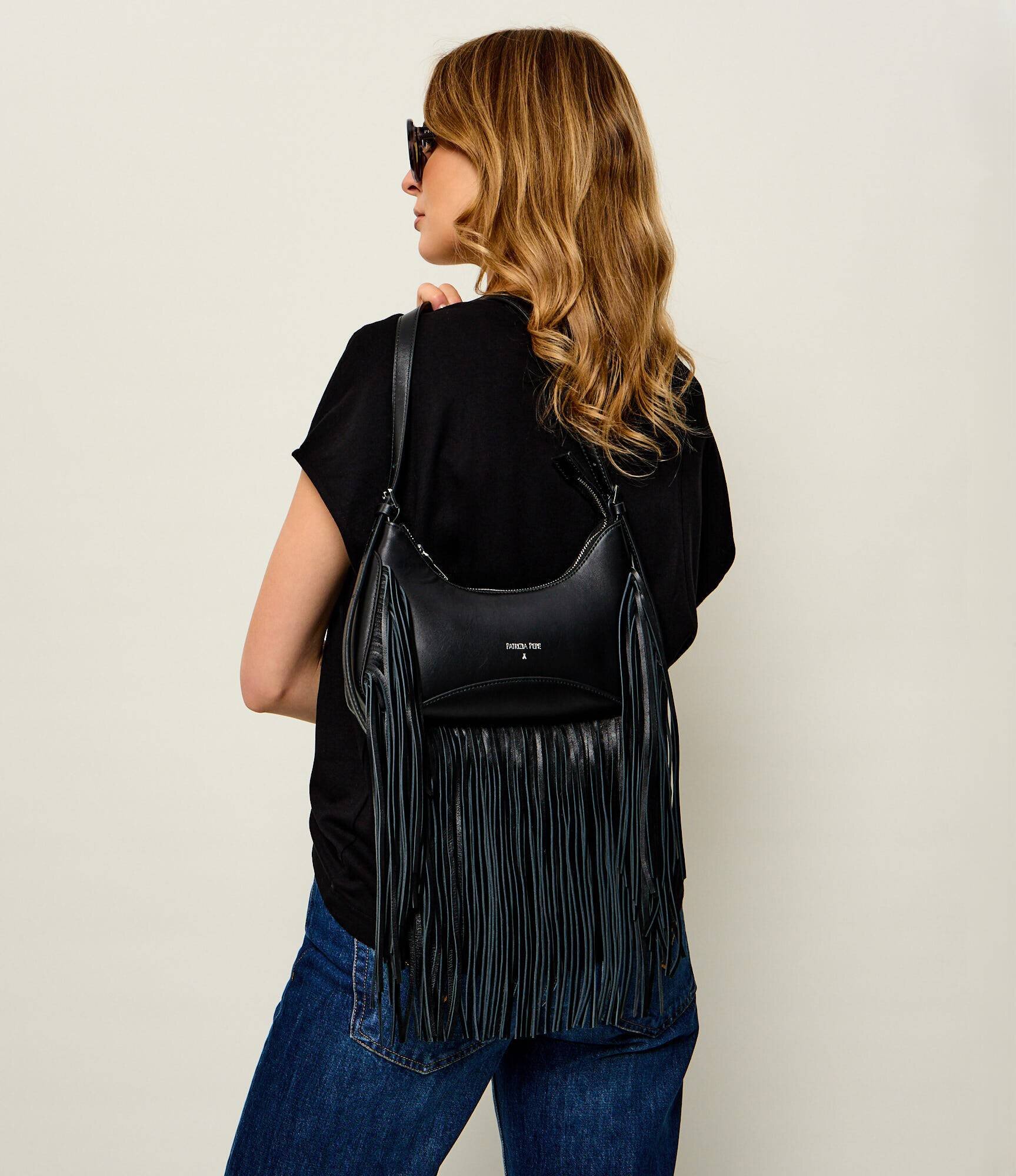 Patrizia Pepe De piele hobo