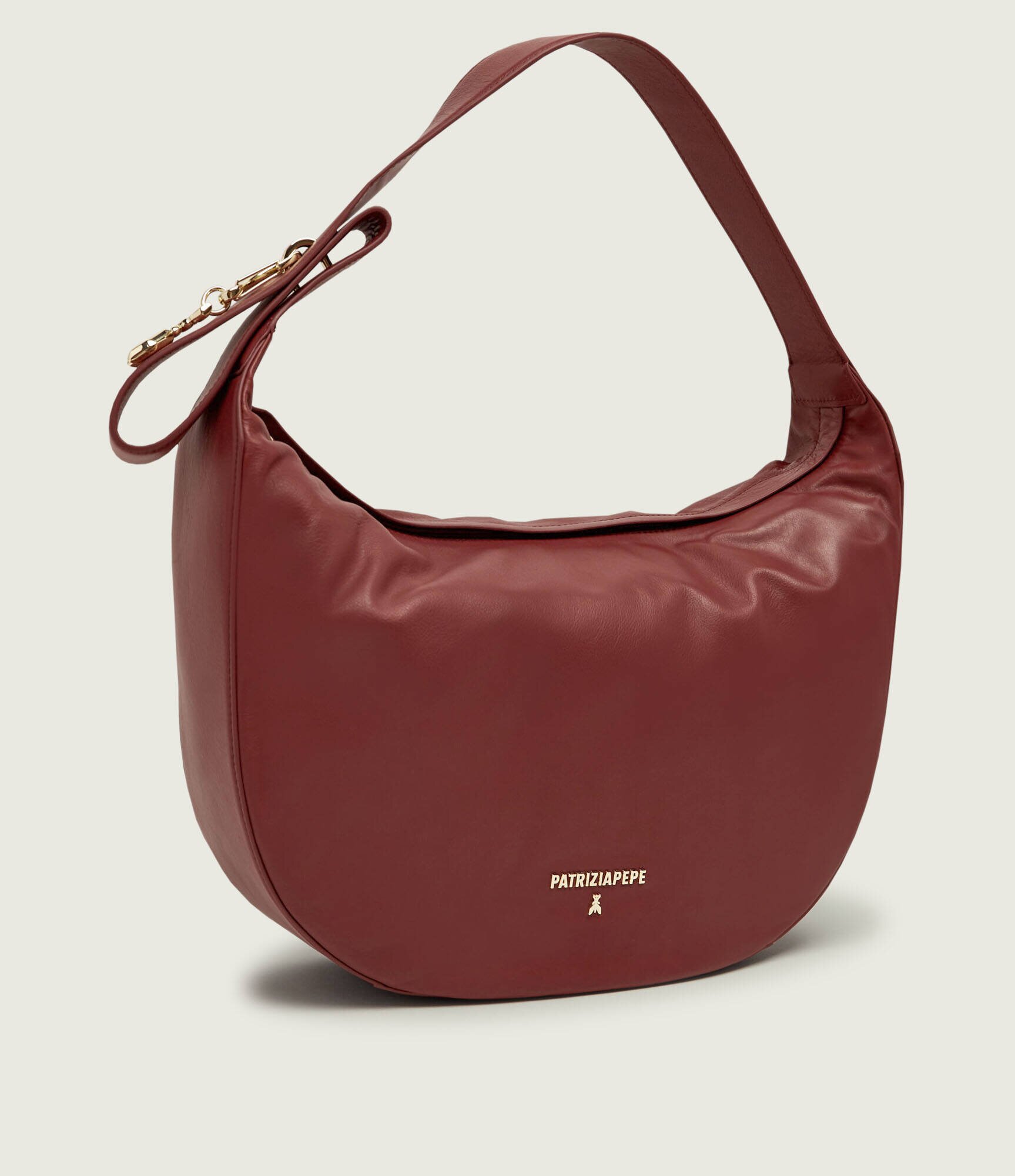 Patrizia Pepe De piele hobo New Moon